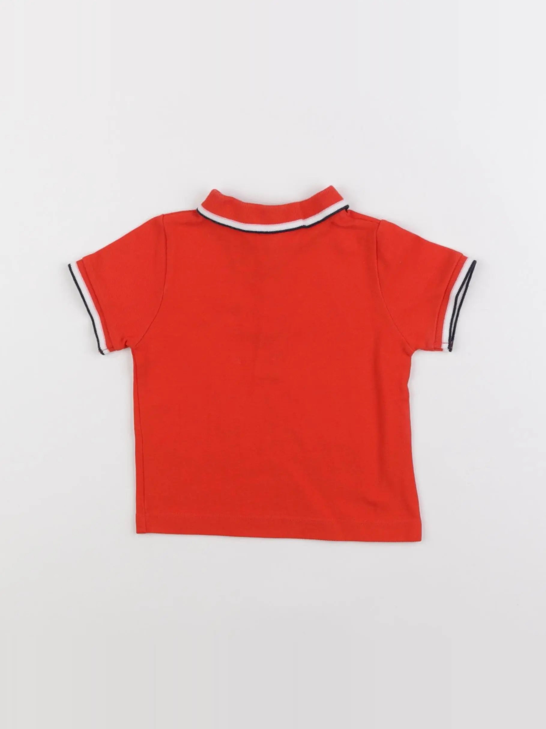 Jacadi - polo rouge - 12 mois