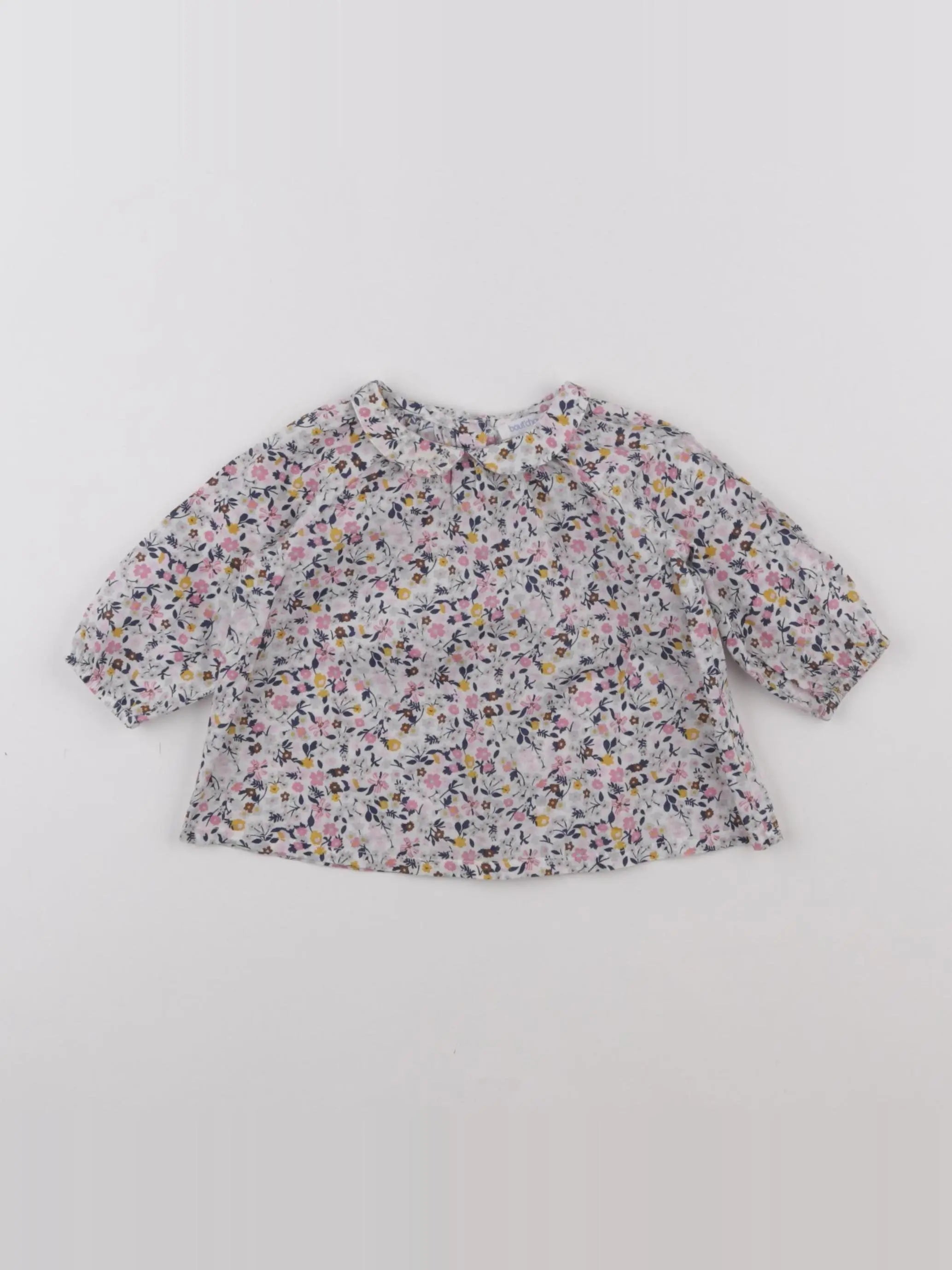 Boutchou - blouse multicolore - 3 mois