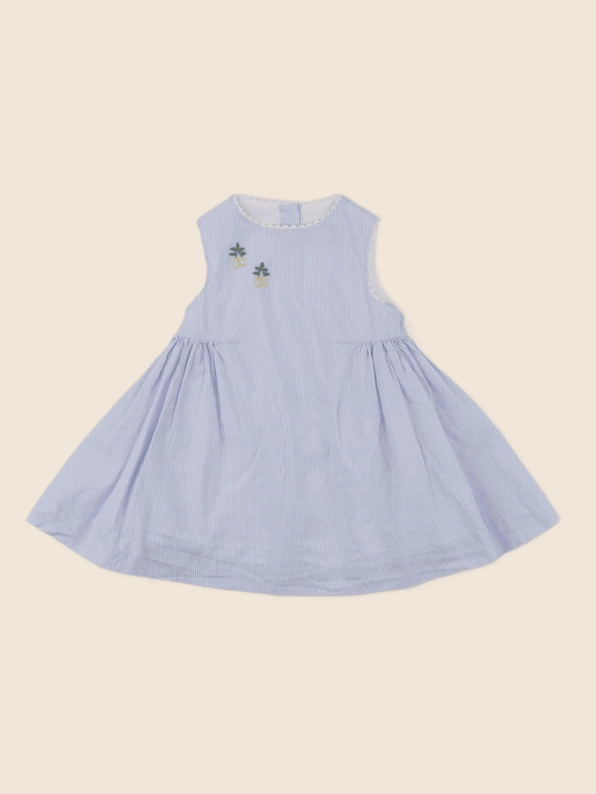 Cyrillus - robe bleu - 6 mois