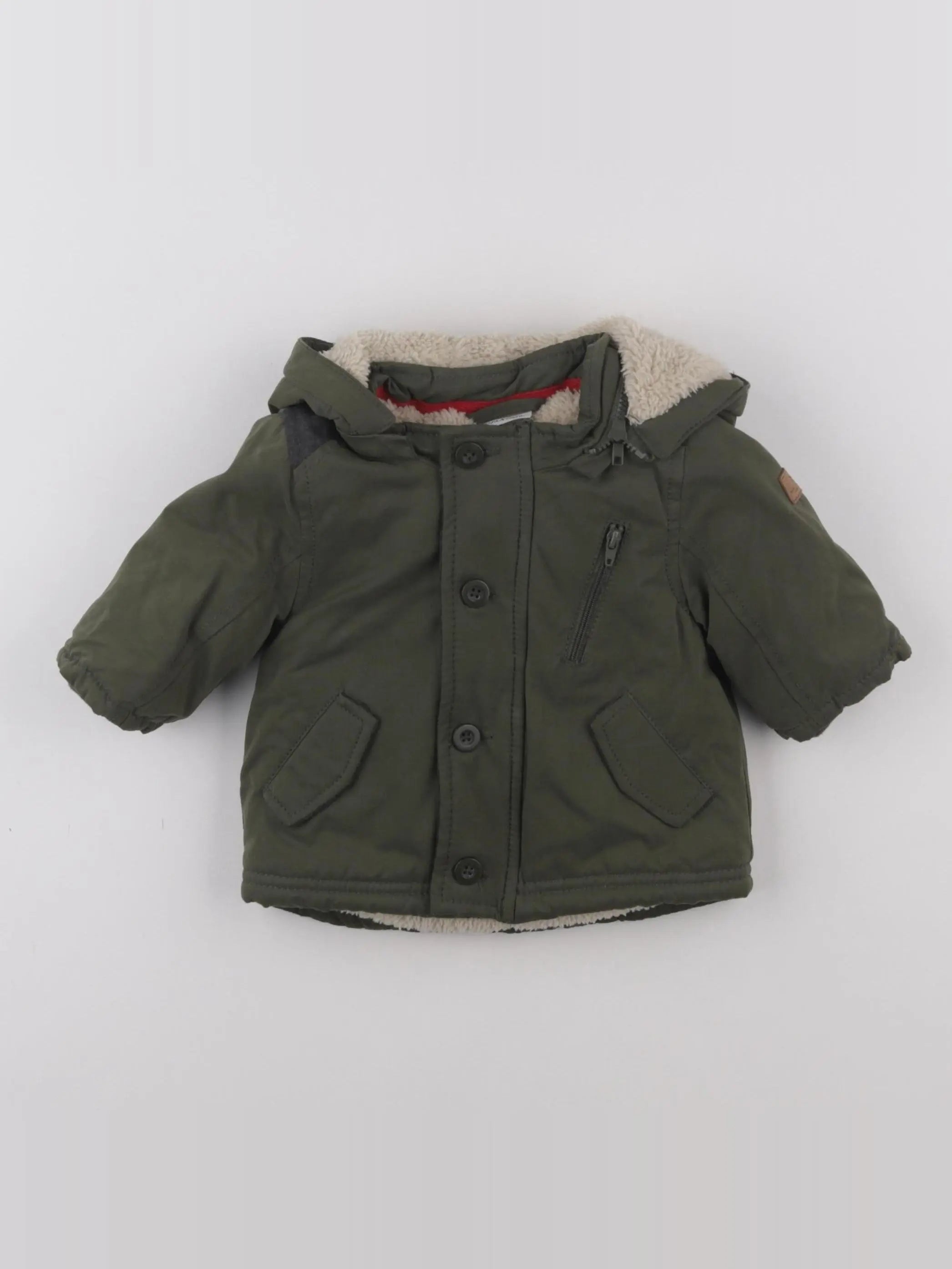 Tape à l'oeil - parka vert - 3 mois