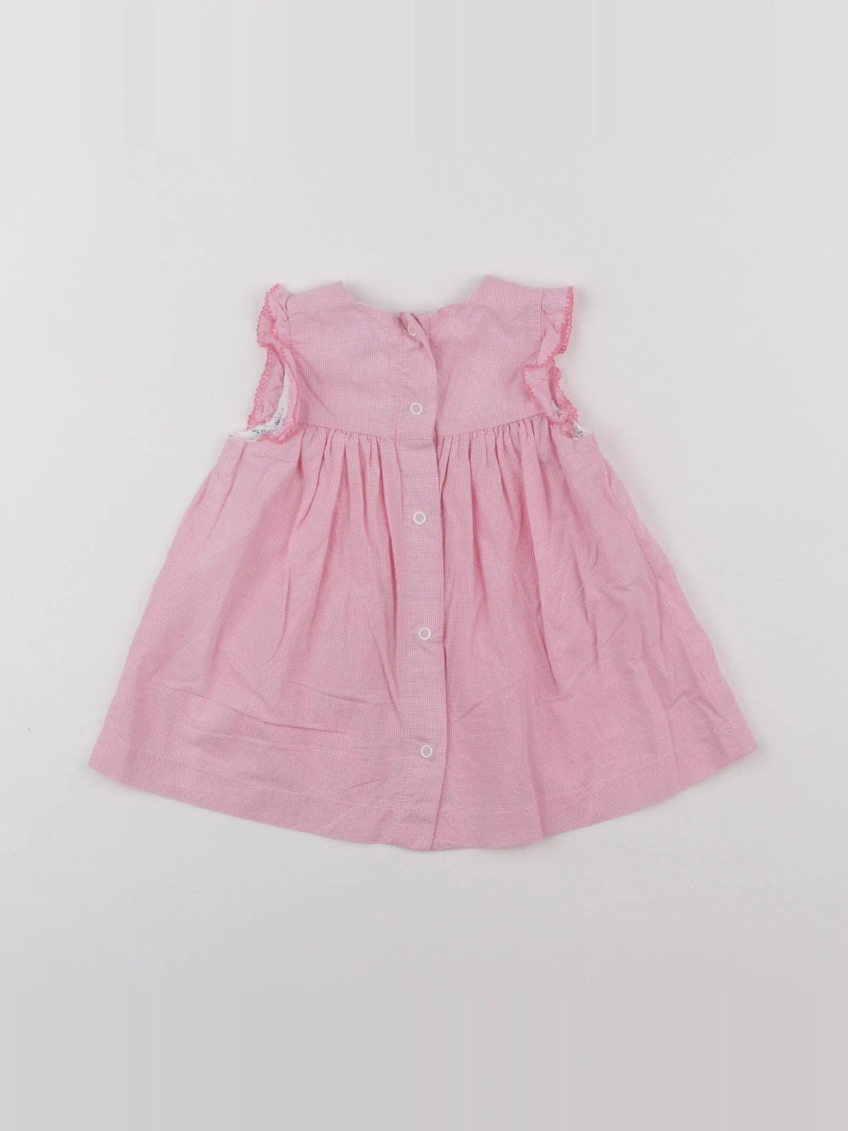 Petit Bateau - robe rose - 6 mois