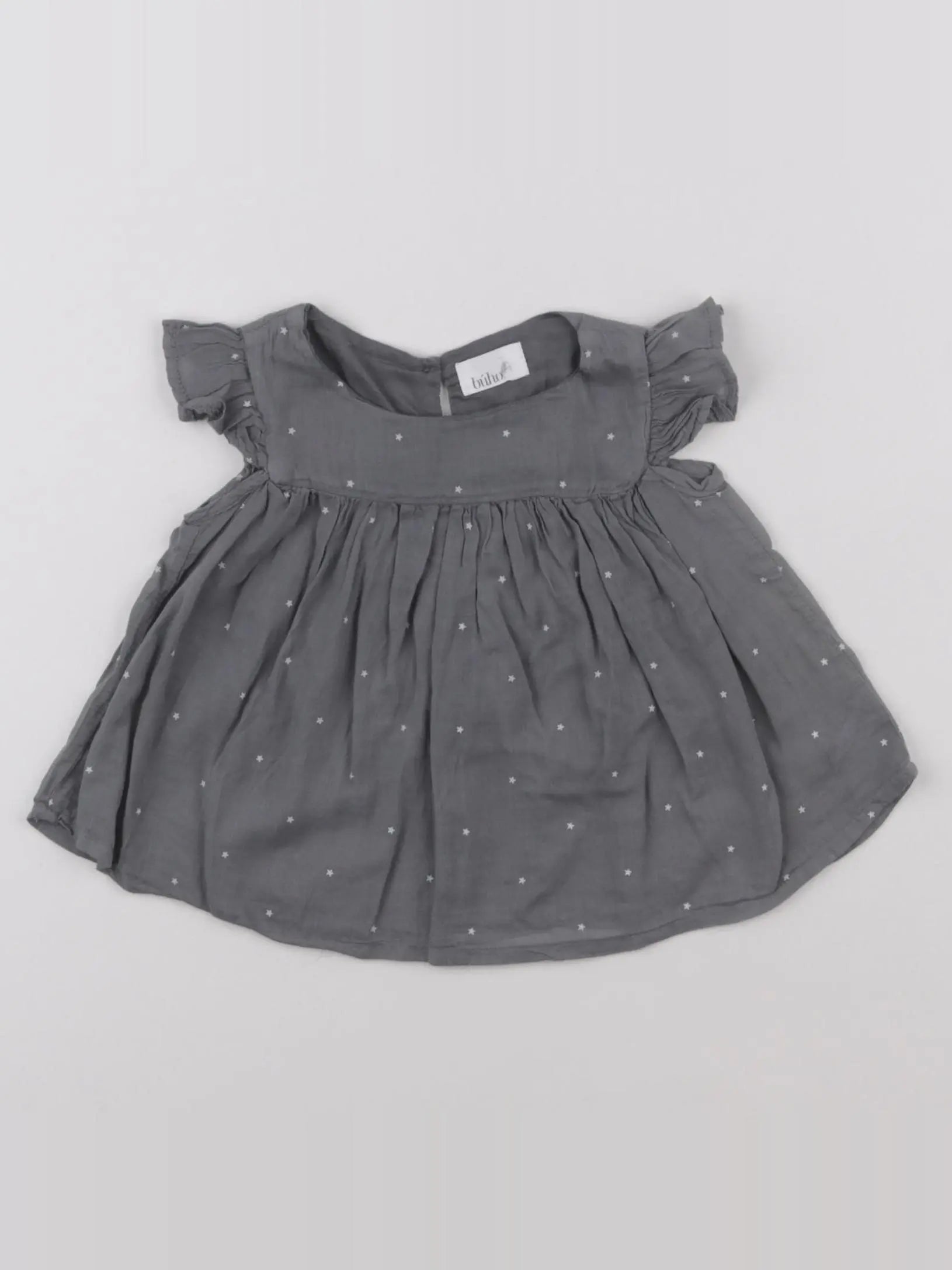 Buho - blouse gris - 3/6 mois