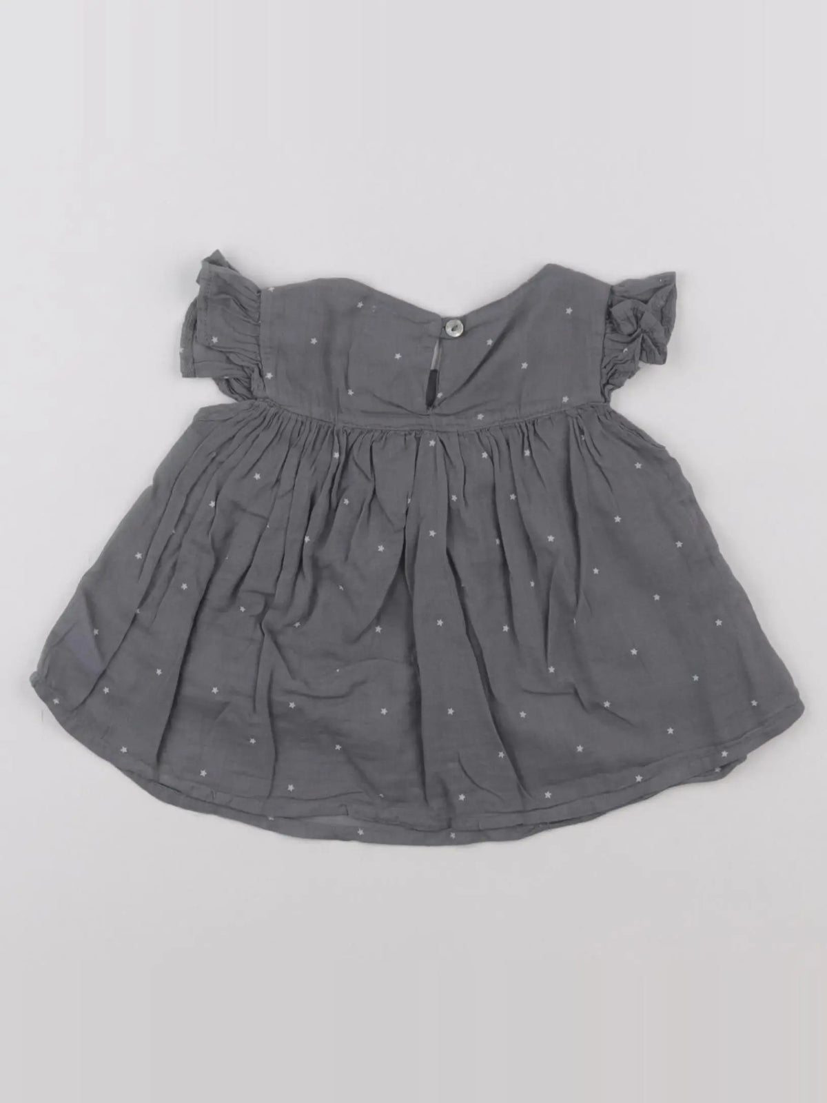 Buho - blouse gris - 3/6 mois