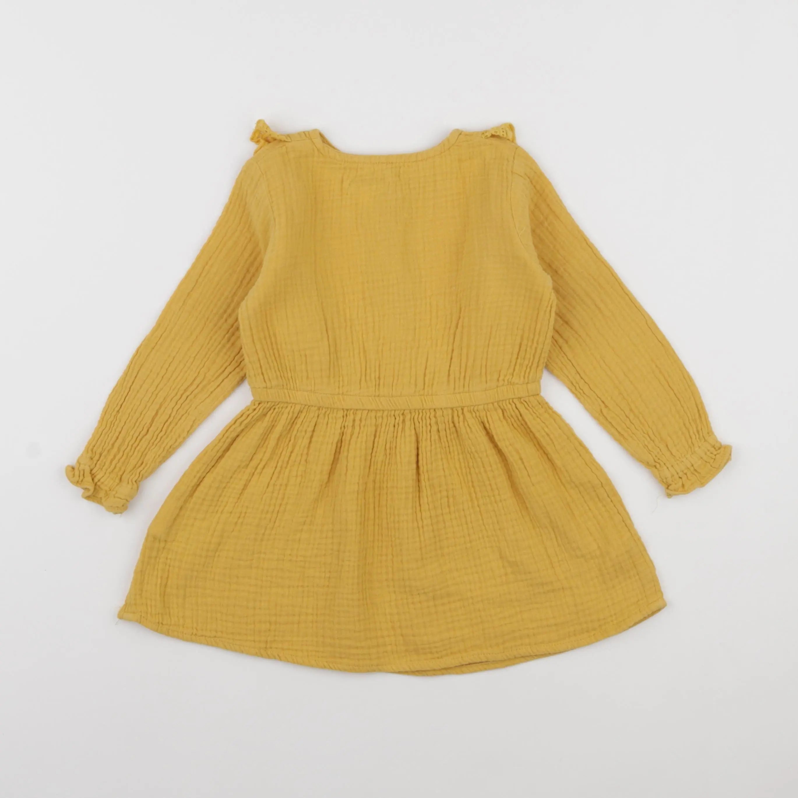 Vertbaudet - robe jaune - 3 ans