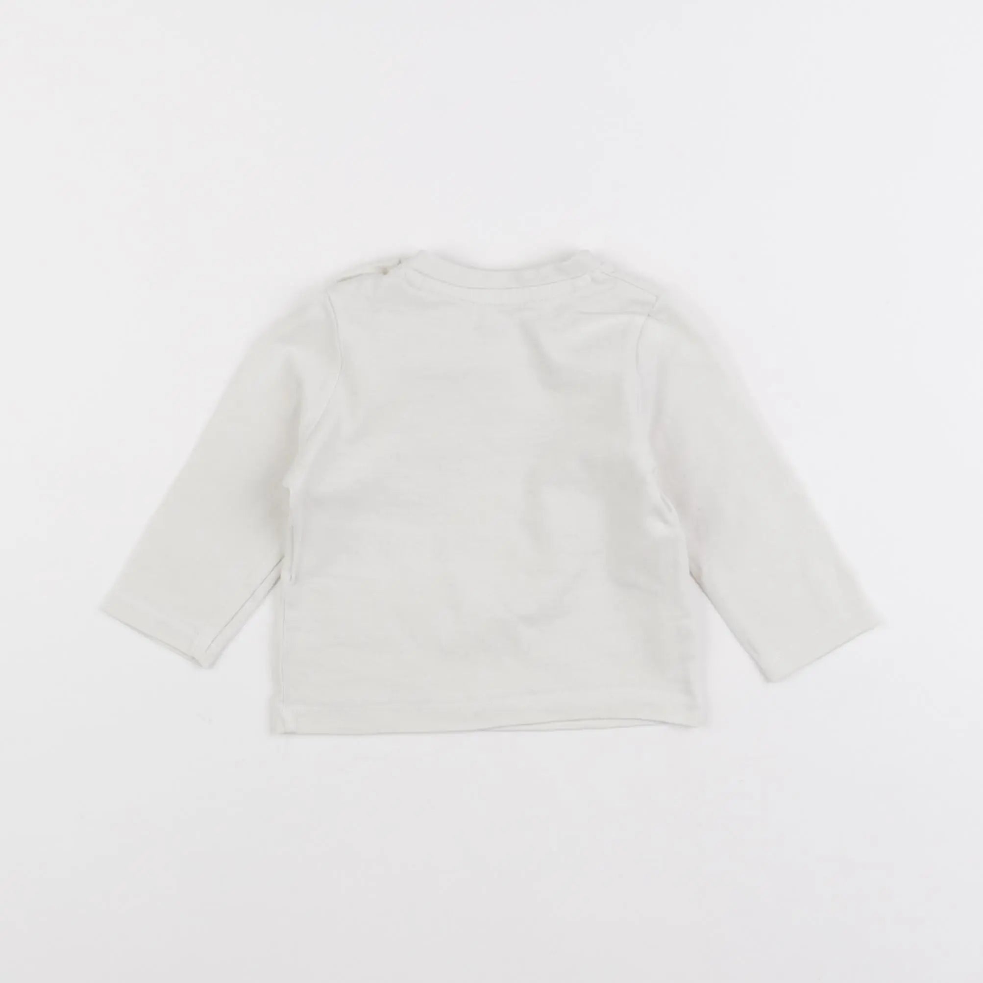 Vertbaudet - tee-shirt beige - 3 mois