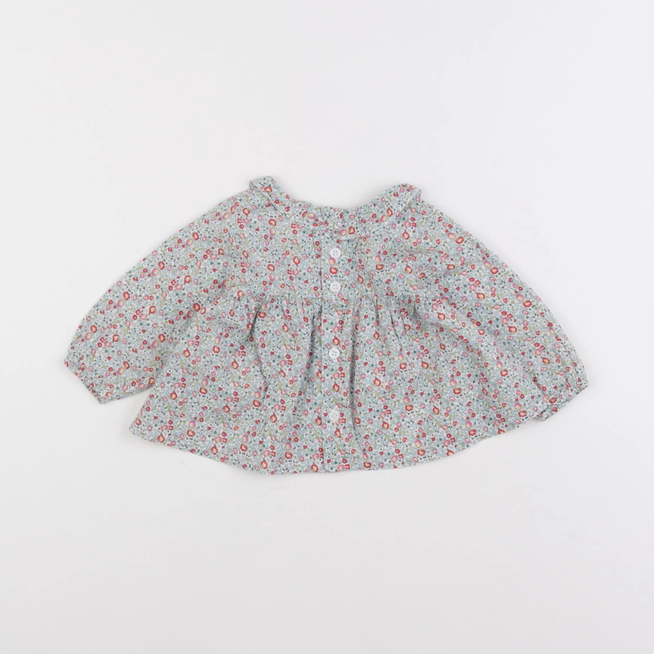 Bonton - blouse multicolore - 6 mois