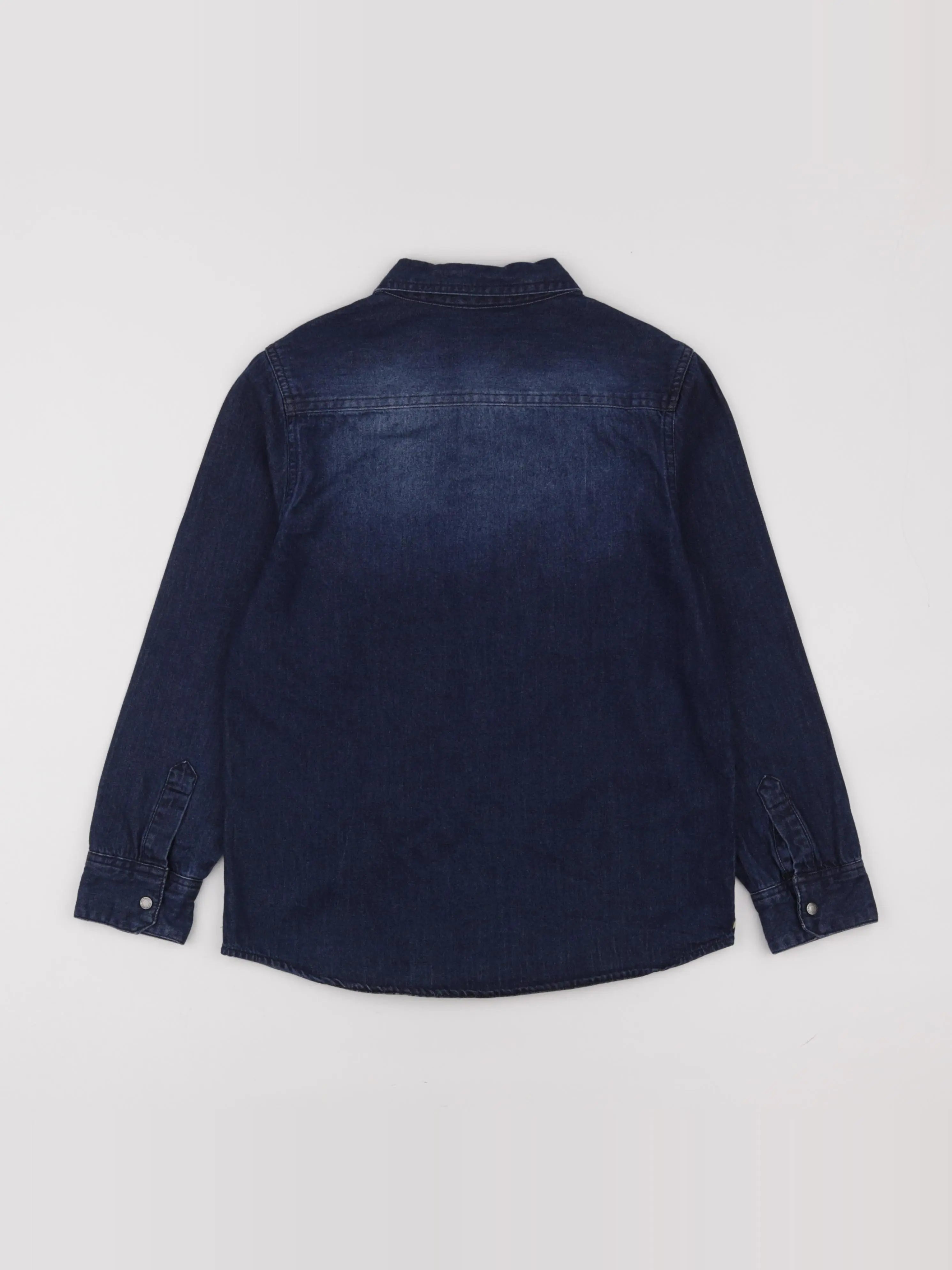 Vertbaudet - chemise bleu - 10 ans