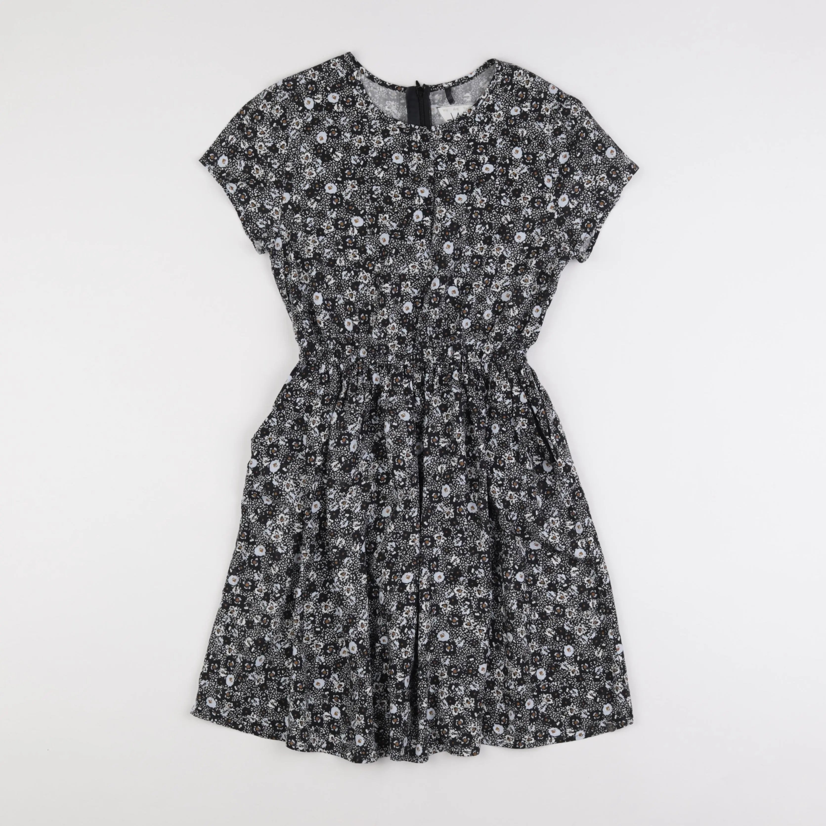 IKKS - robe noir - 10 ans