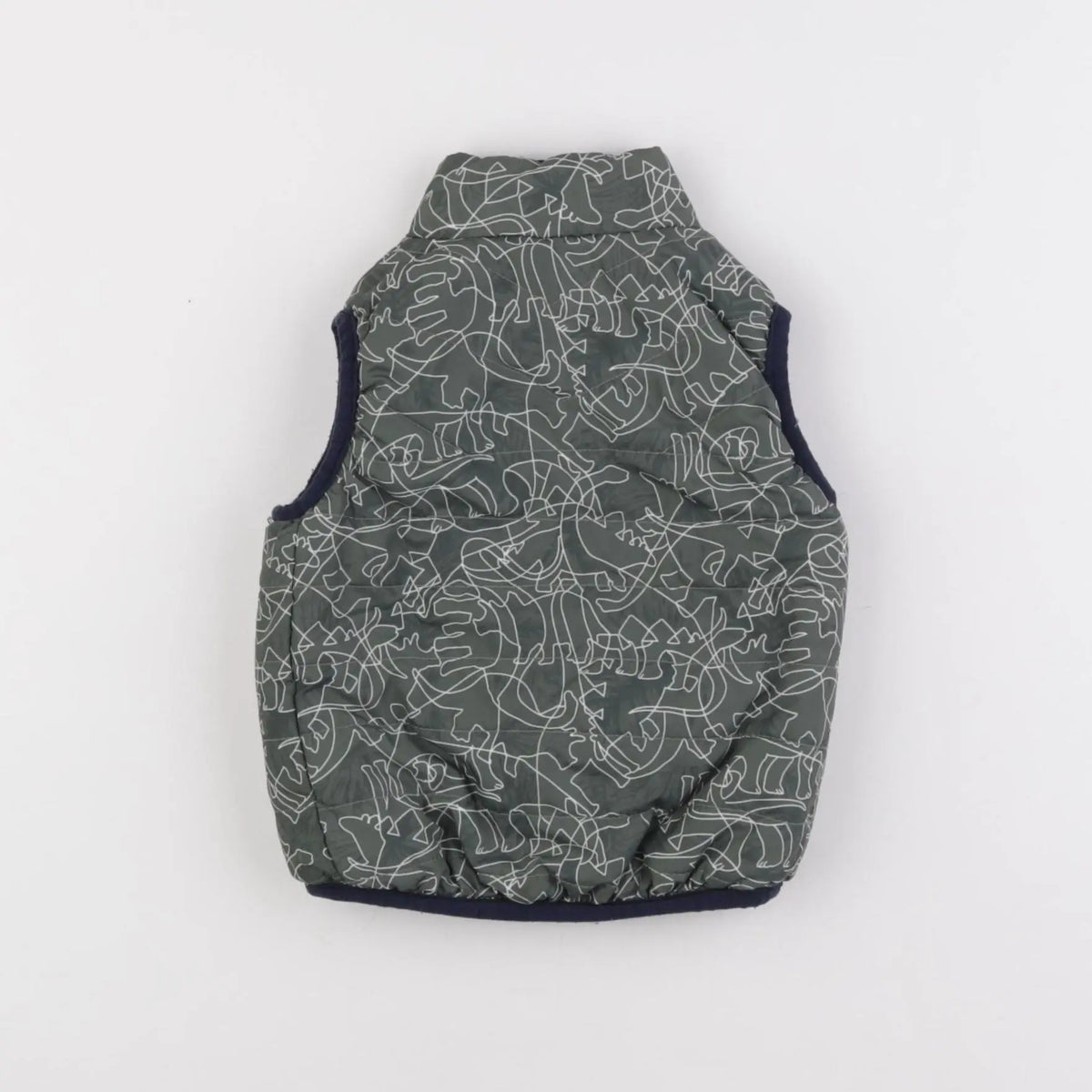 IKKS - doudoune vert, bleu - 12 mois