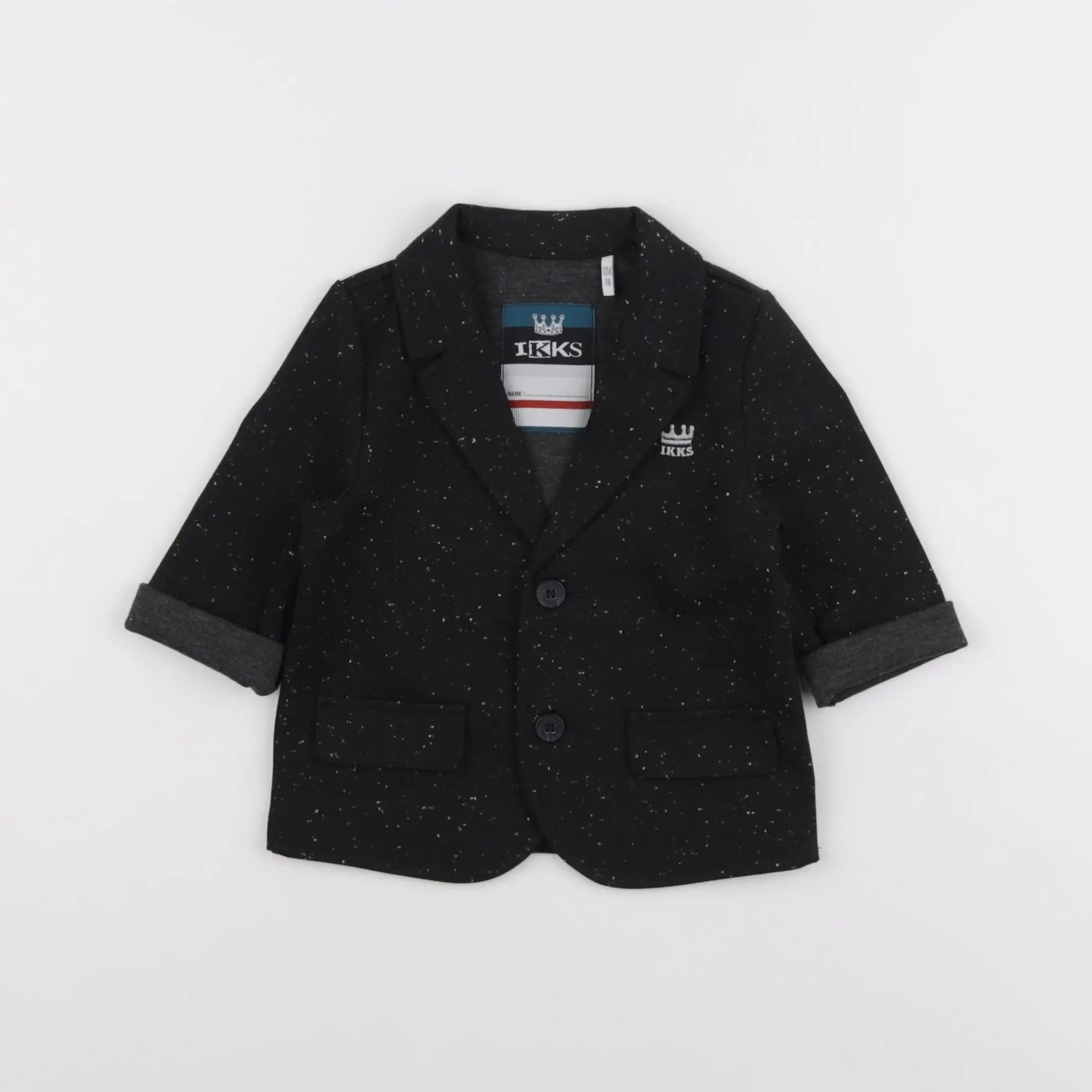 IKKS - veste noir - 12 mois