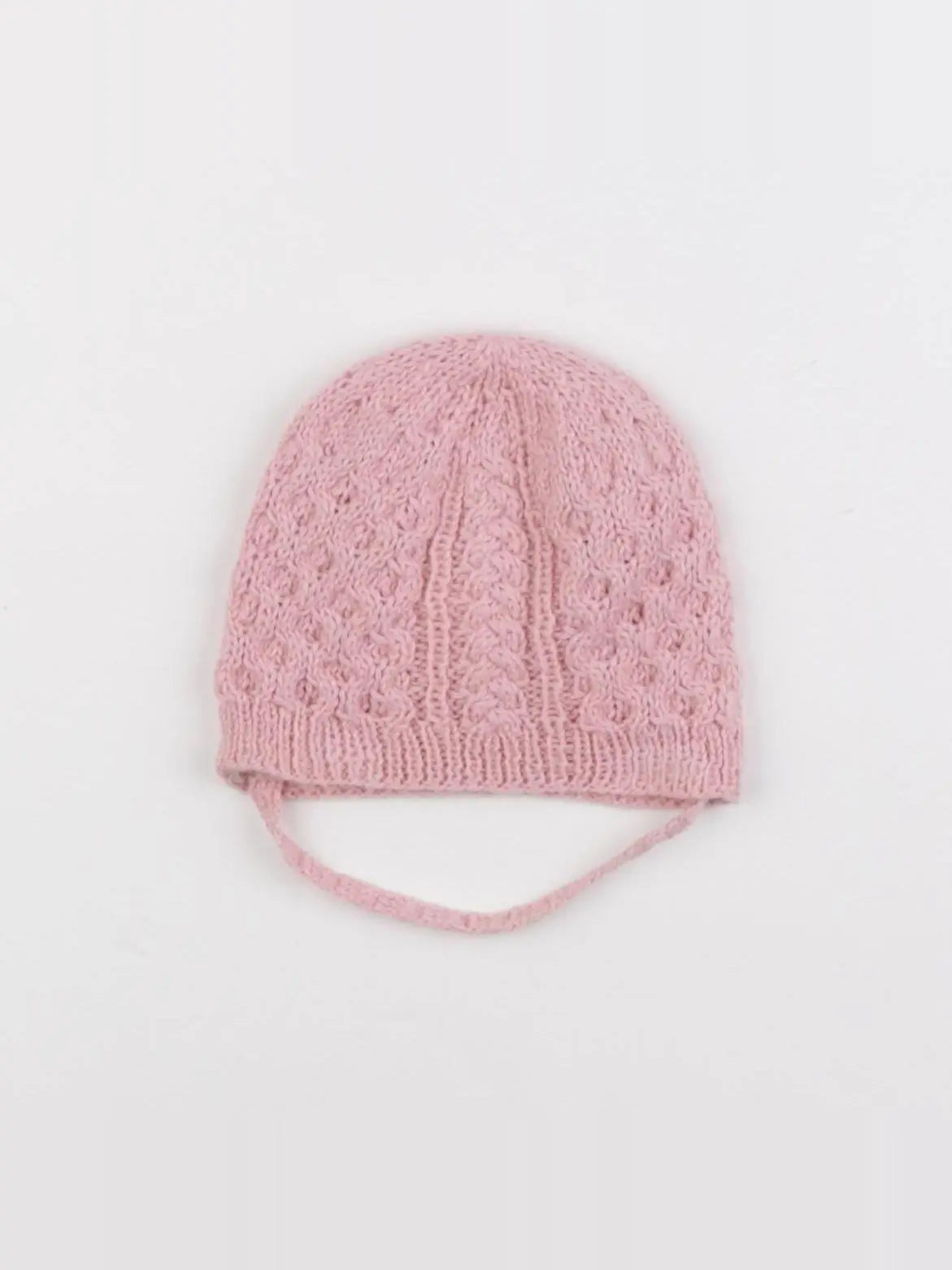 Jacadi - bonnet rose - 6 mois