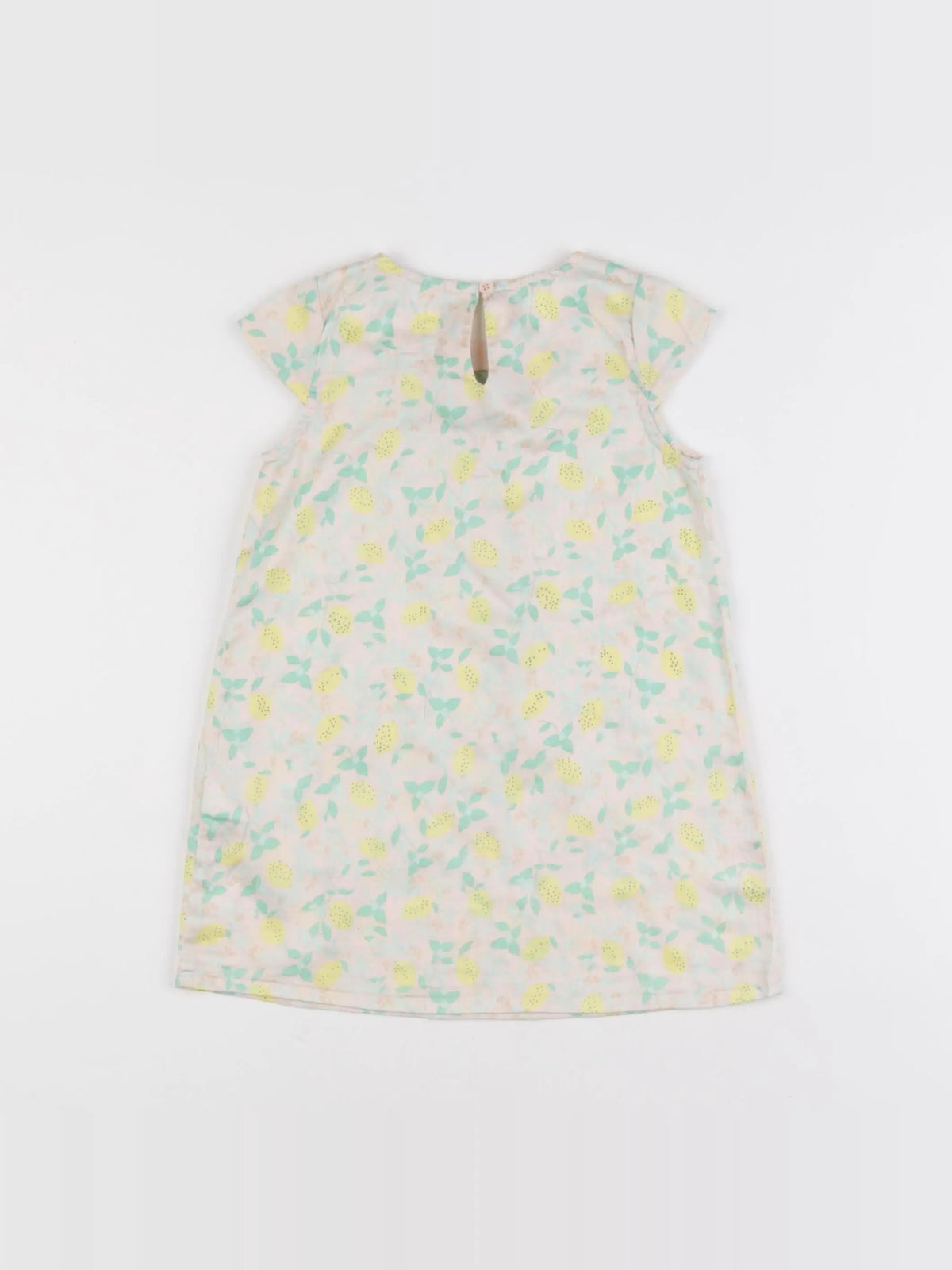 Carrément Beau - robe jaune, rose - 18 mois