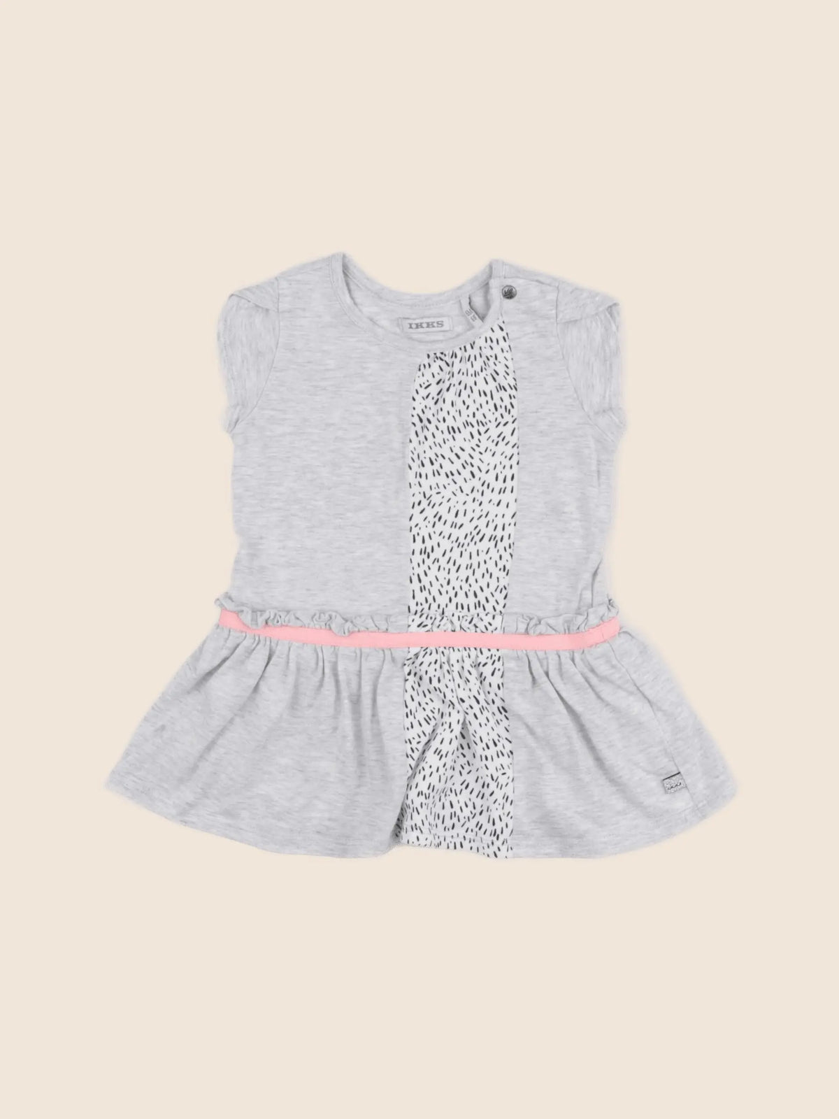 IKKS - robe gris - 6 mois