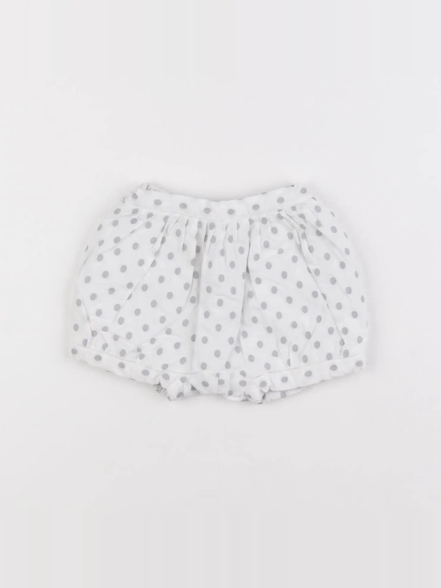 Jacadi - short blanc, gris - 1 mois