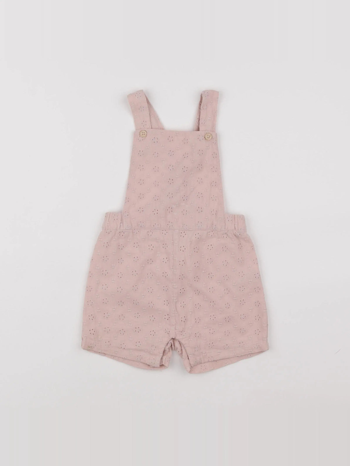 Petit Bateau - salopette rose - 12 mois