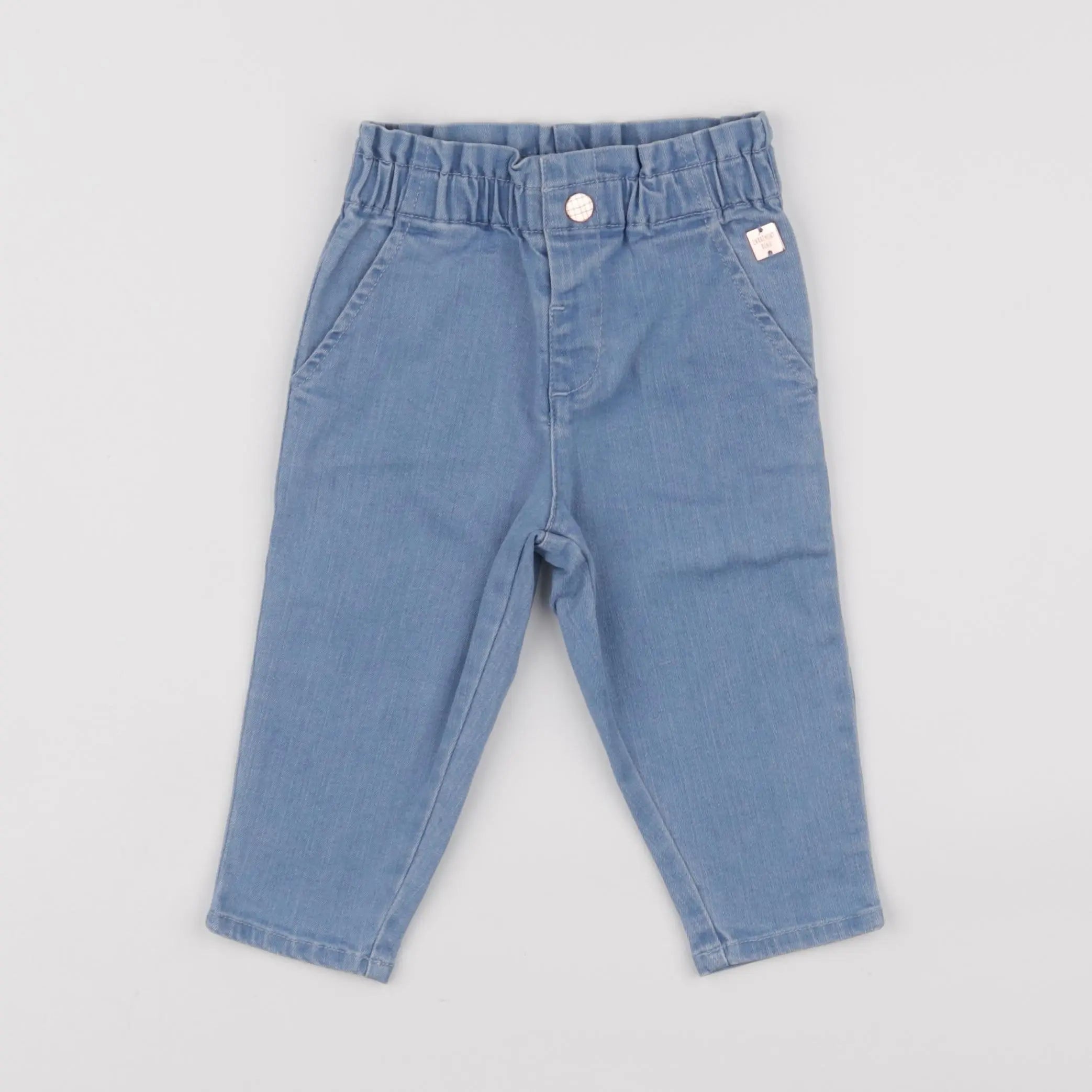 Carrément Beau - pantalon bleu - 12 mois