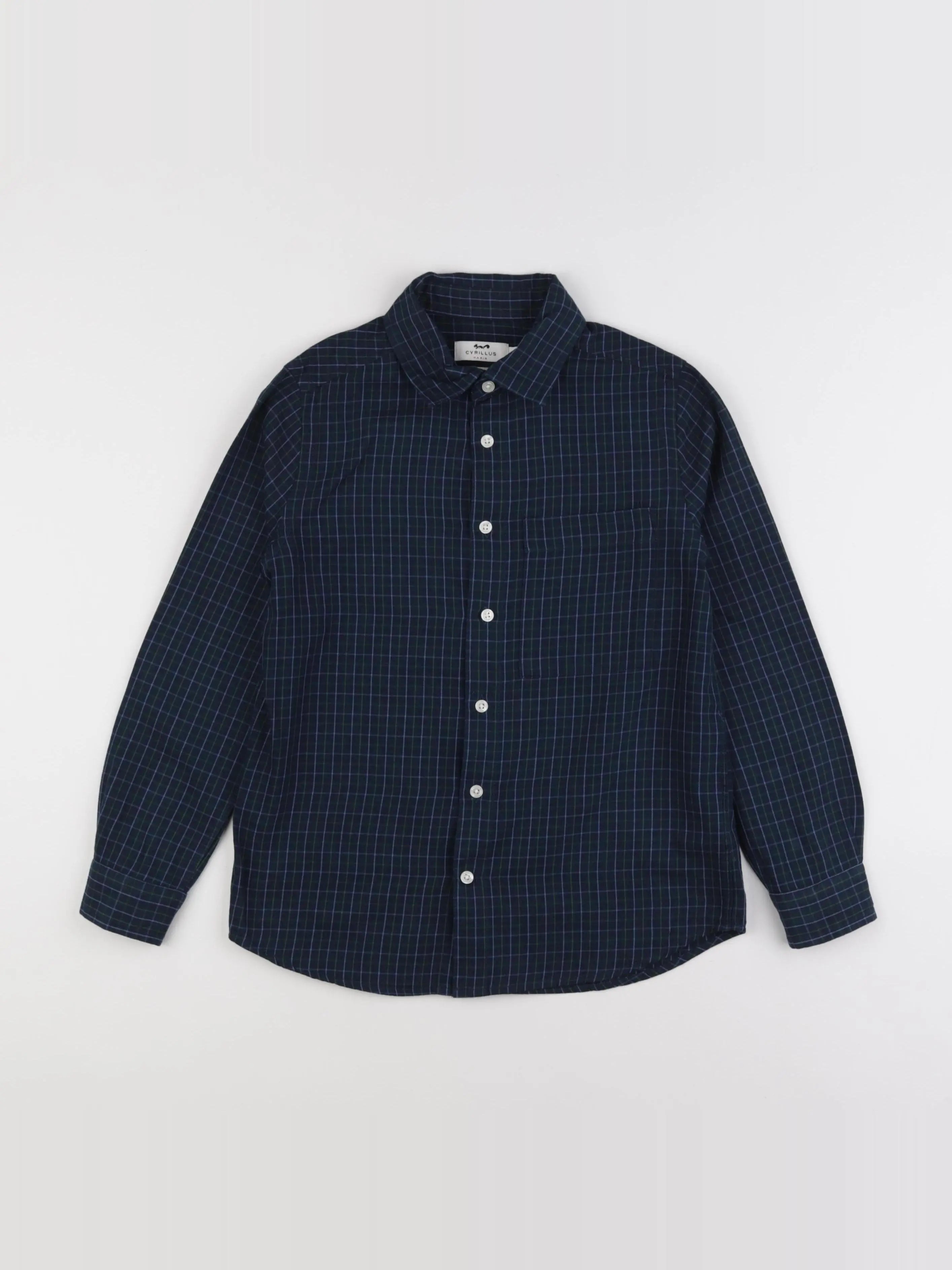 Cyrillus - chemise bleu - 10 ans