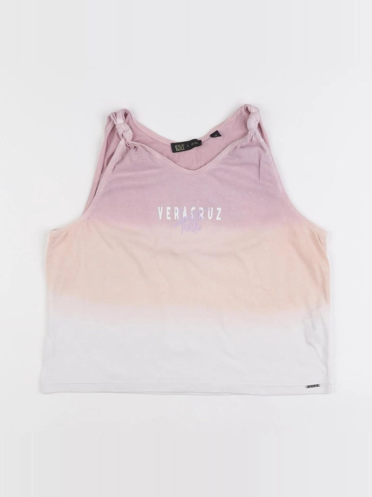 IKKS - tee-shirt blanc, rose - 12 ans