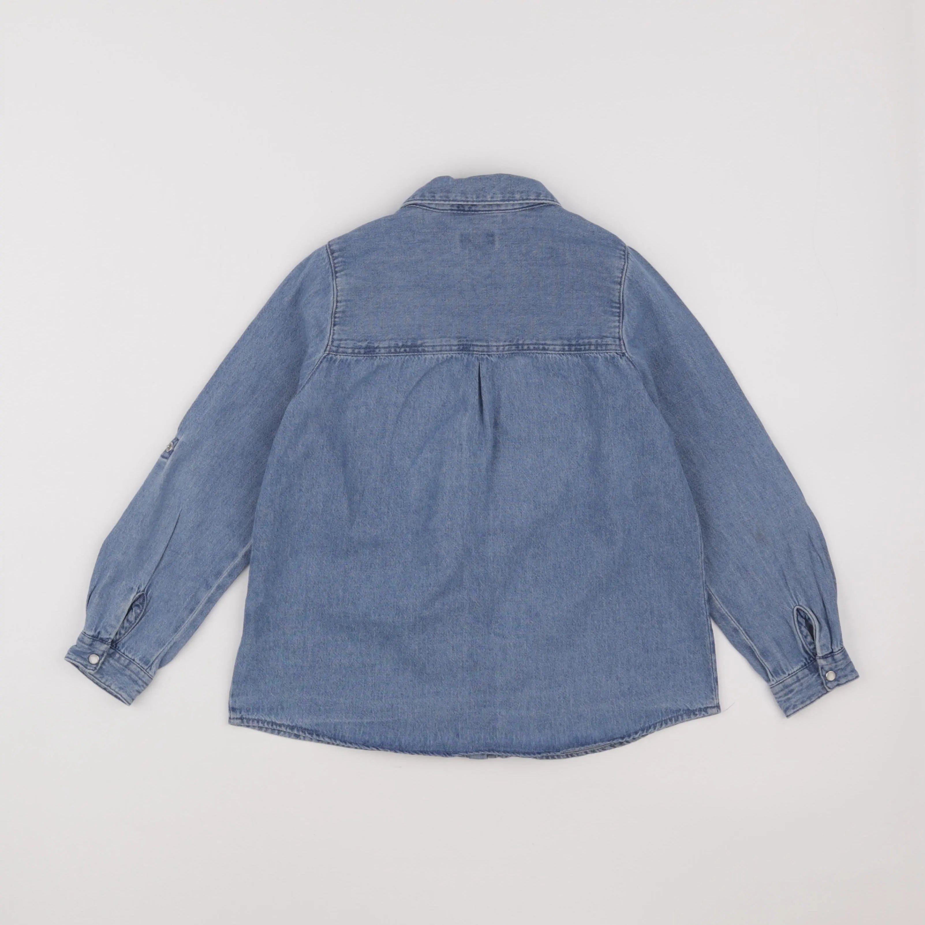 Vertbaudet - chemise bleu - 8 ans