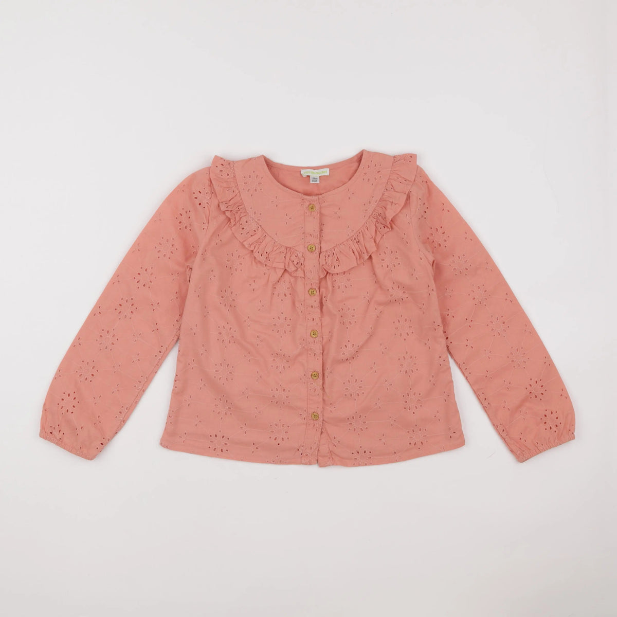 Vertbaudet - chemise rose - 8 ans