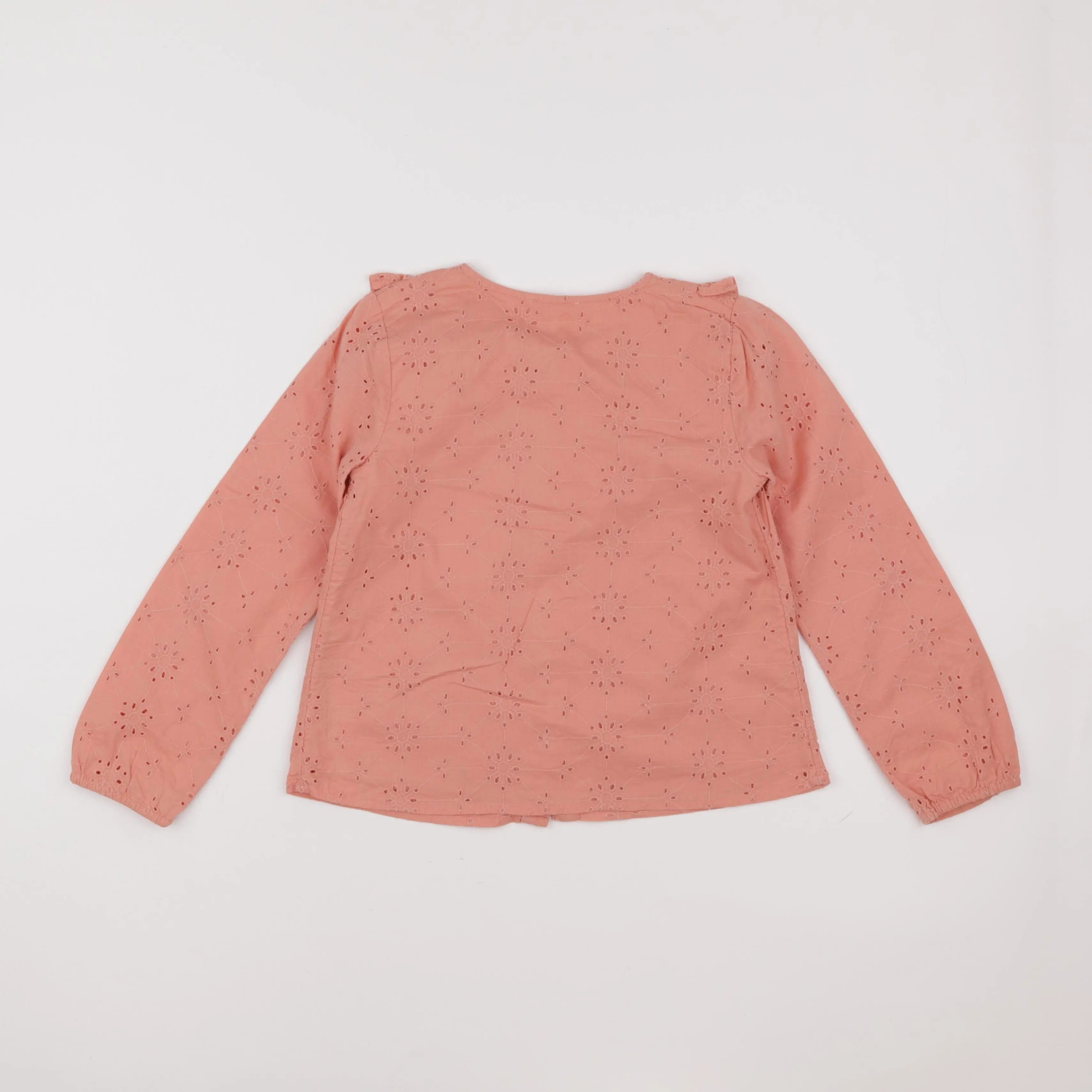 Vertbaudet - chemise rose - 8 ans