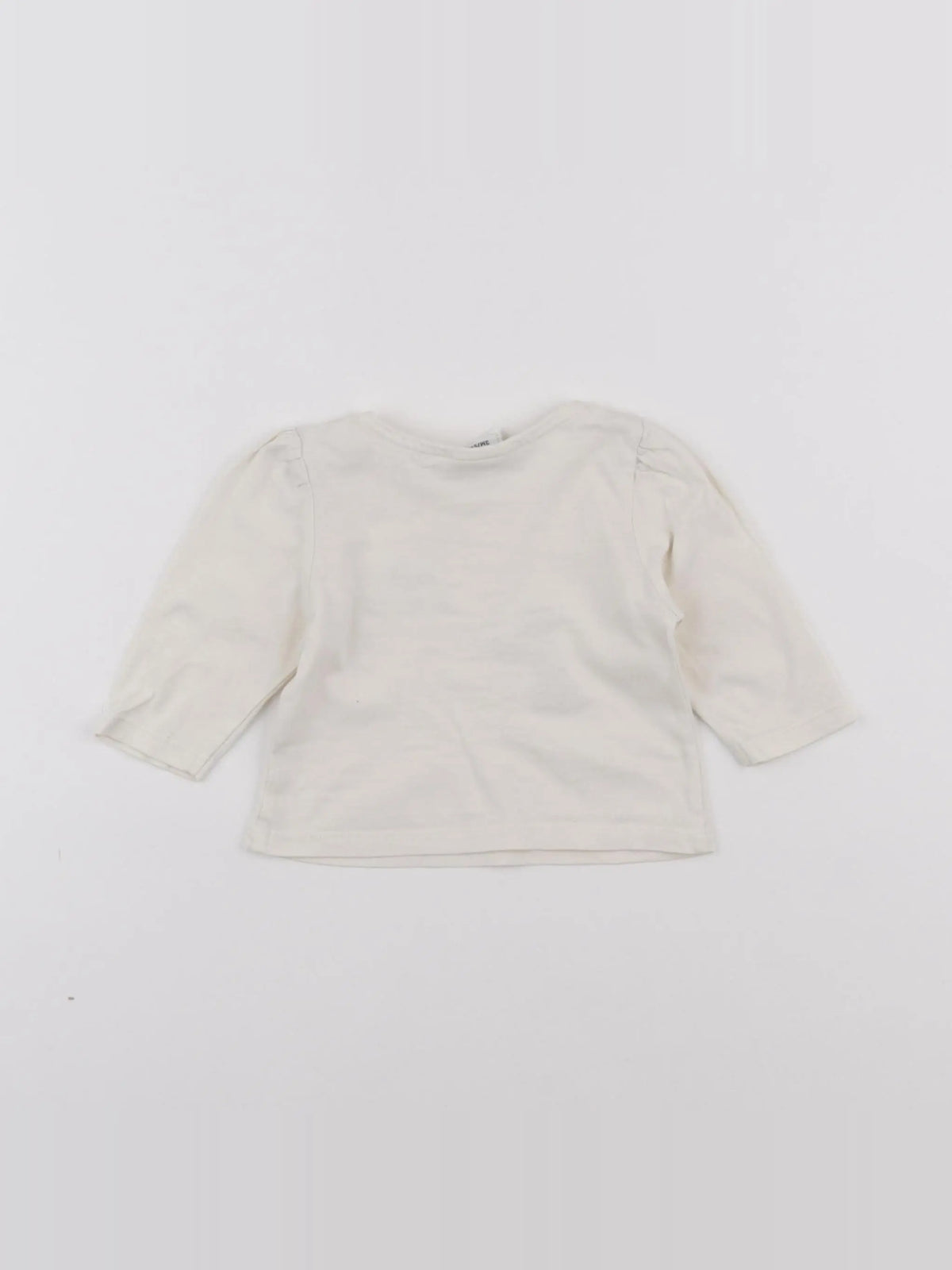 Tape à l'oeil - tee-shirt blanc - 3 mois