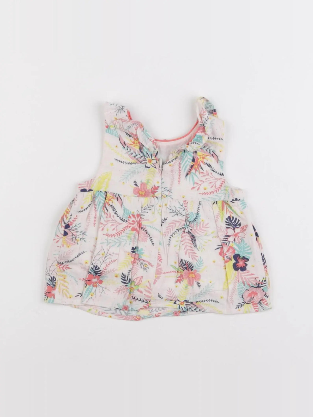 Carrément Beau - blouse multicolore - 3 mois