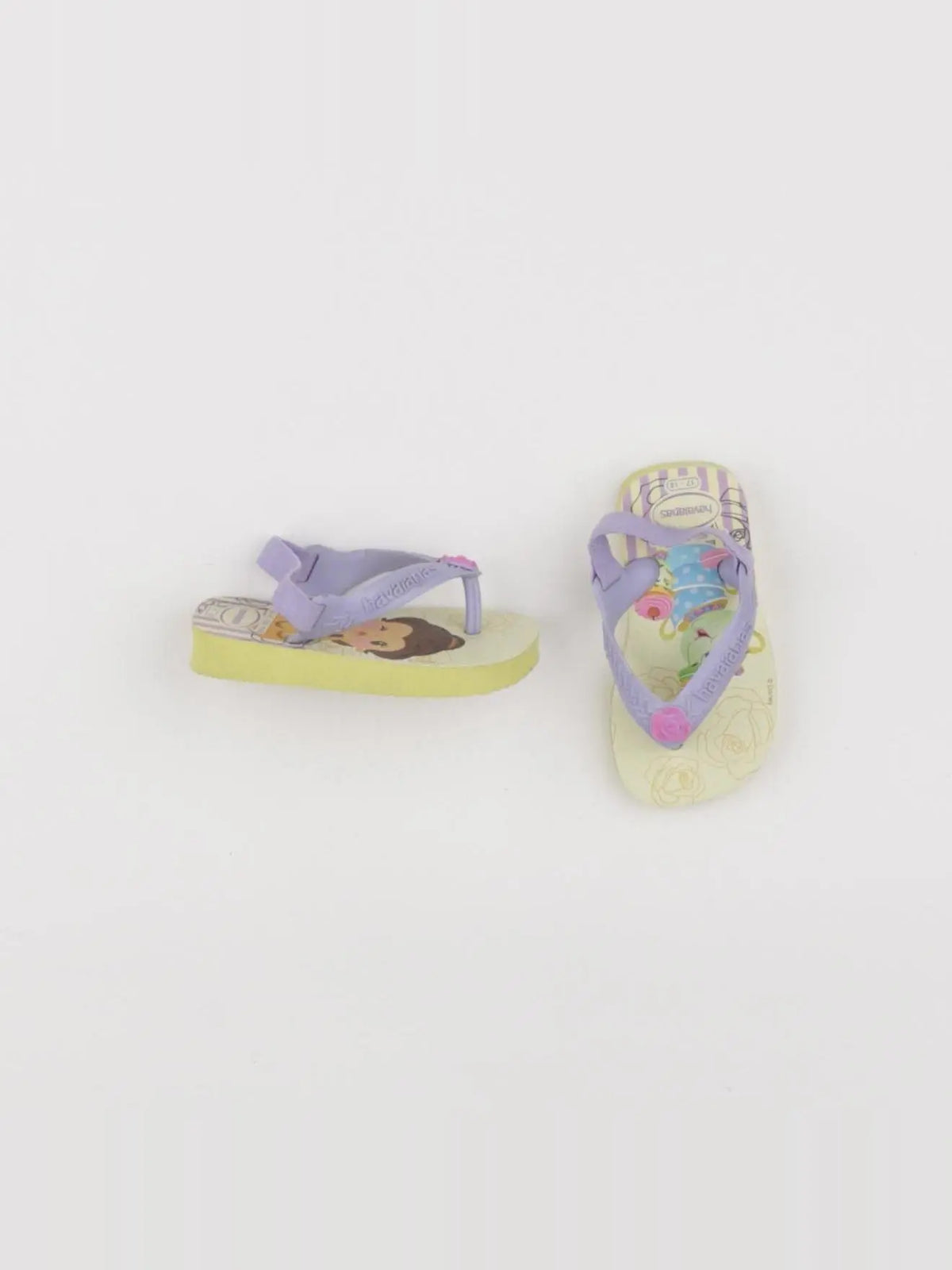 Havaianas - tongs jaune - pointure 17/18