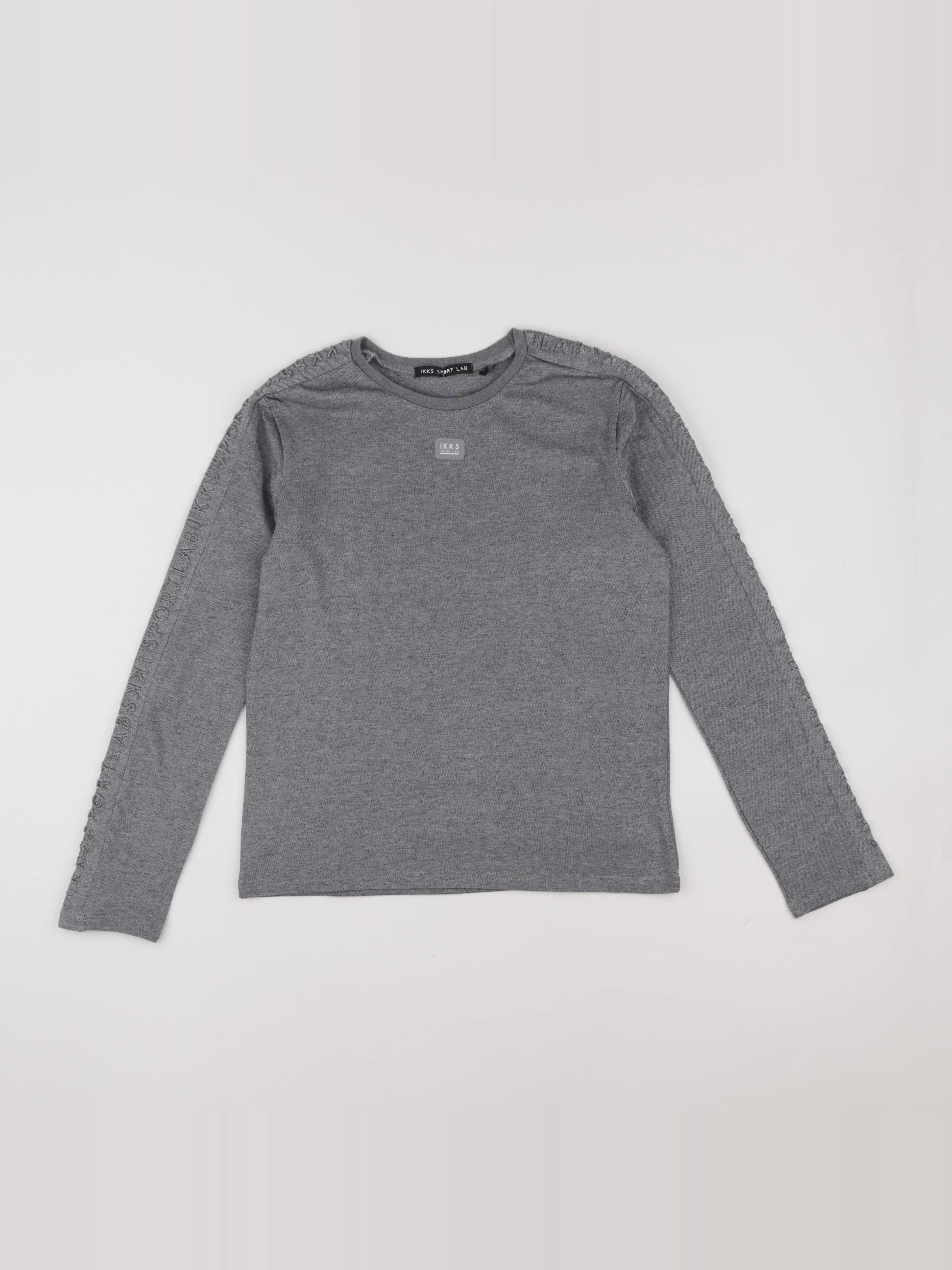IKKS - tee-shirt gris - 12 ans