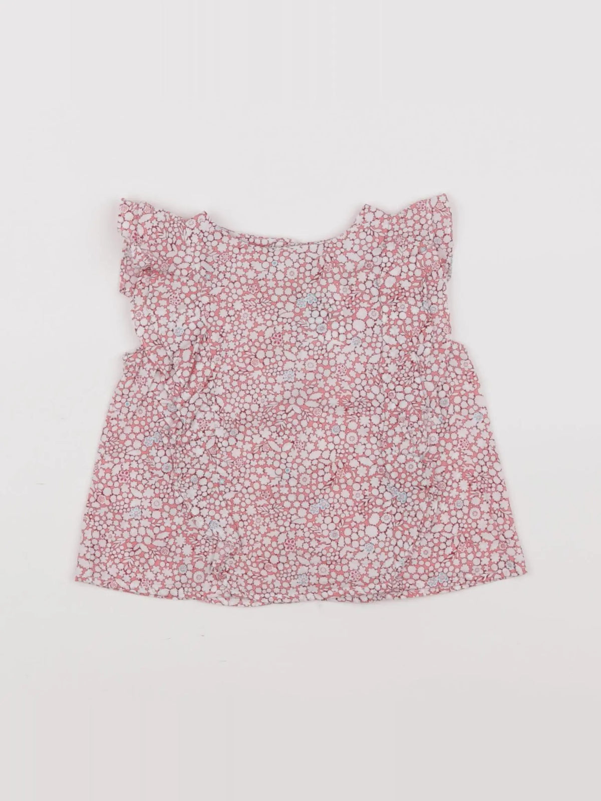 Jacadi - blouse rouge - 12 mois