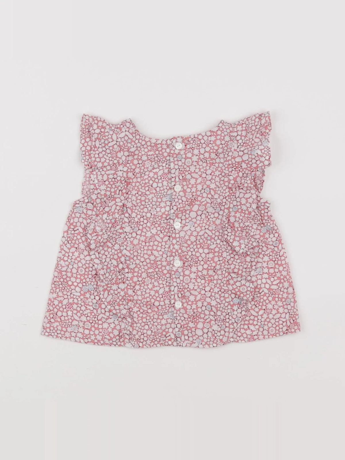 Jacadi - blouse rouge - 12 mois