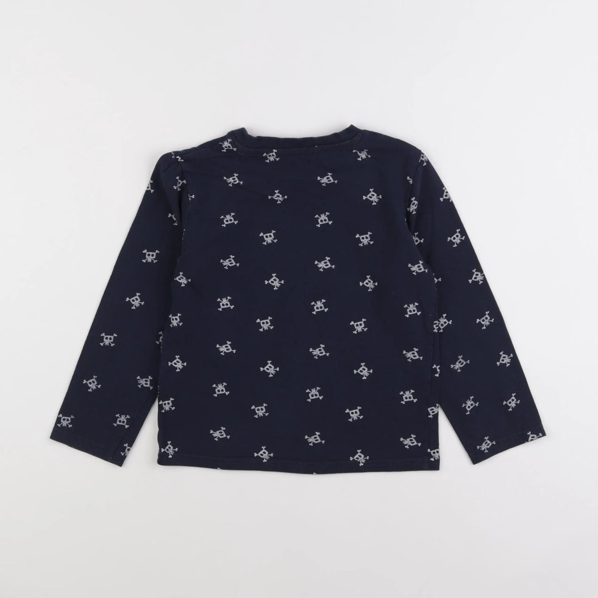 Vertbaudet - tee-shirt bleu - 6 ans