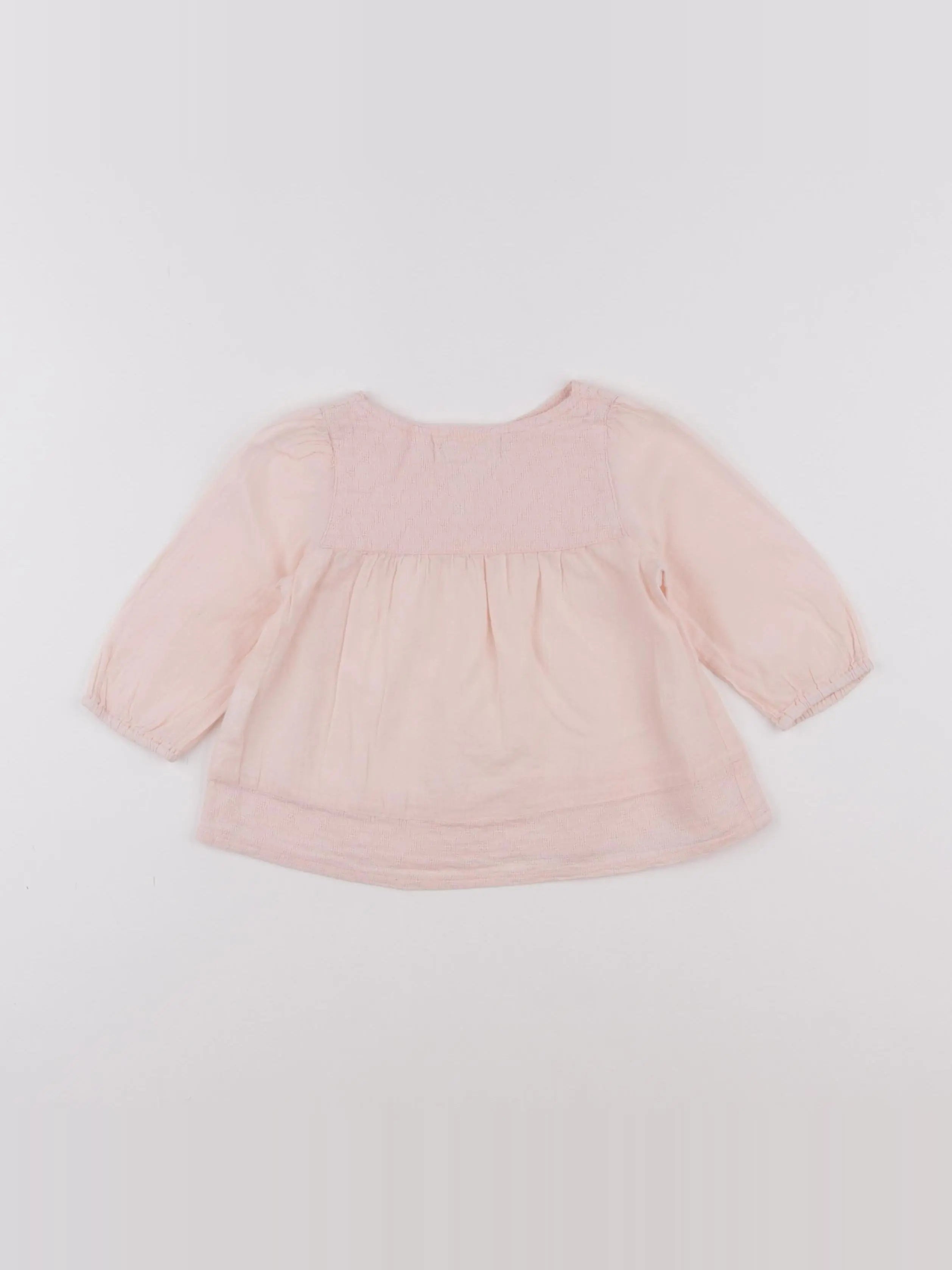 Zippy - blouse rose - 9/12 mois