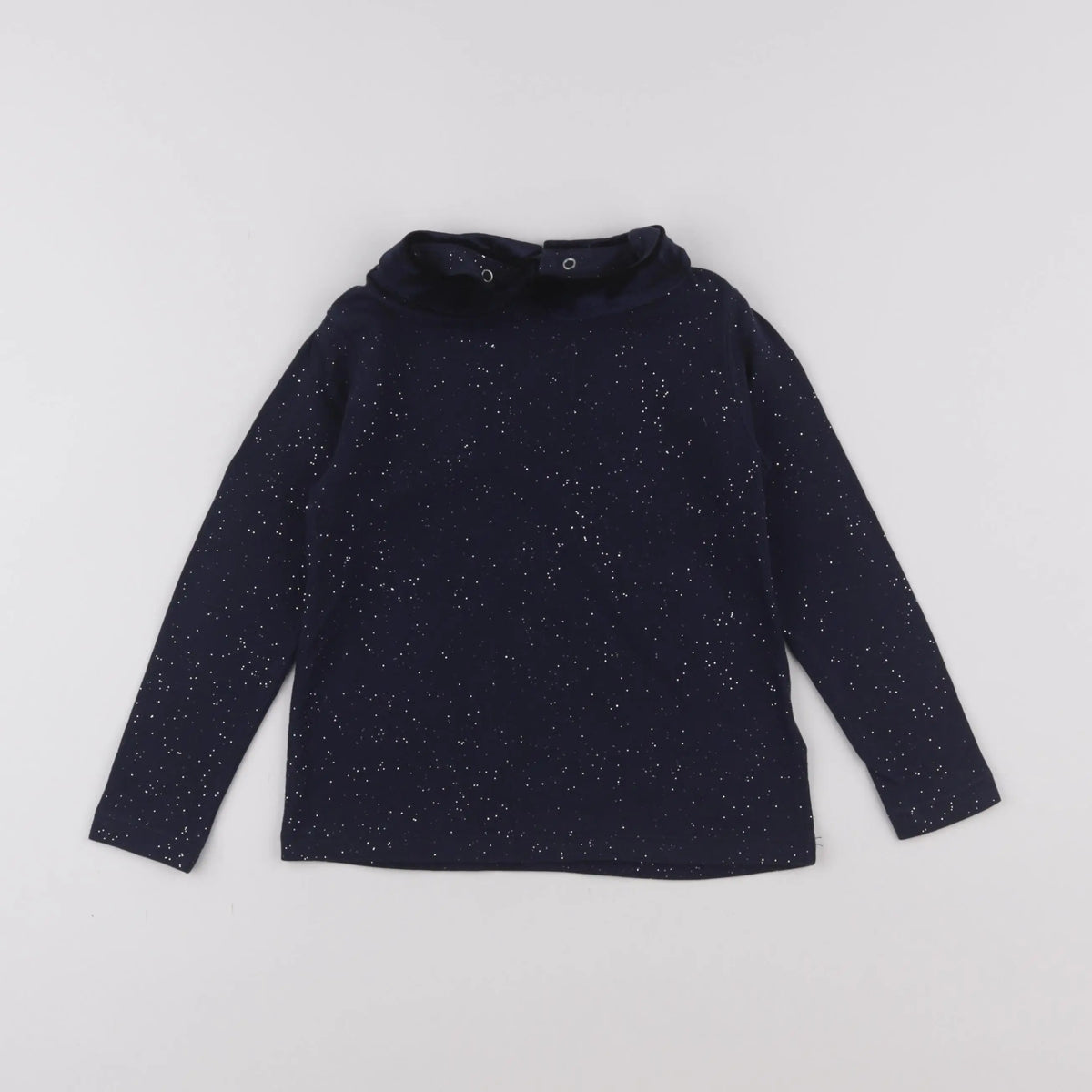 Vertbaudet - tee-shirt bleu, or - 5 ans