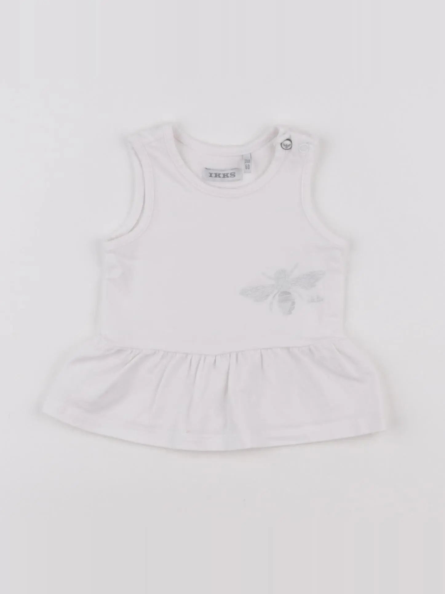 IKKS - débardeur blanc - 3 mois