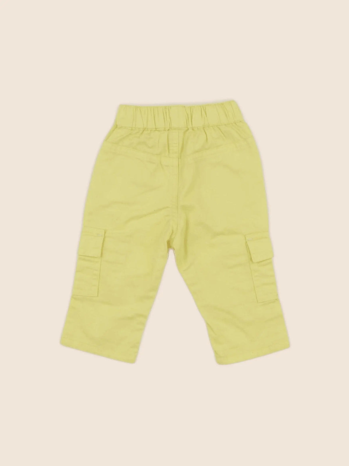 Vertbaudet - pantalon jaune - 3 mois