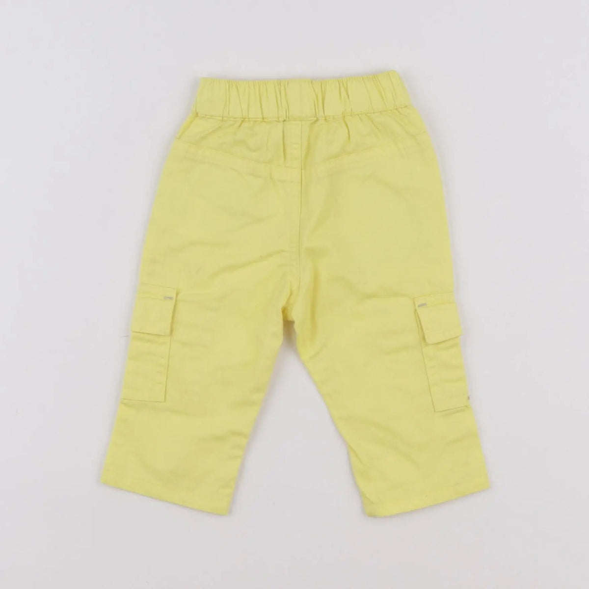 Vertbaudet - pantalon jaune - 3 mois