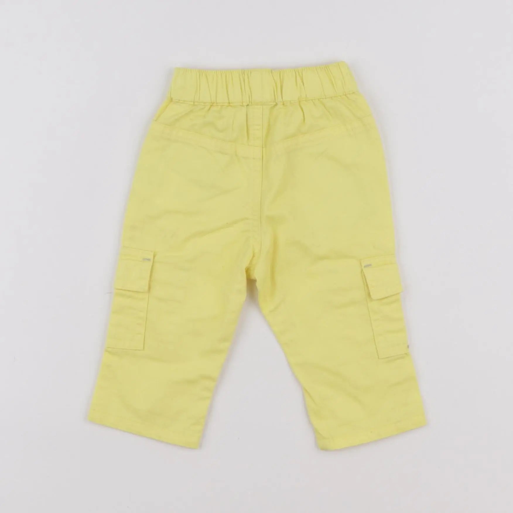 Vertbaudet - pantalon jaune - 3 mois