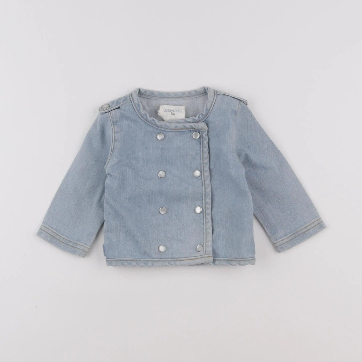 Louis Louise - veste bleu - 6 mois