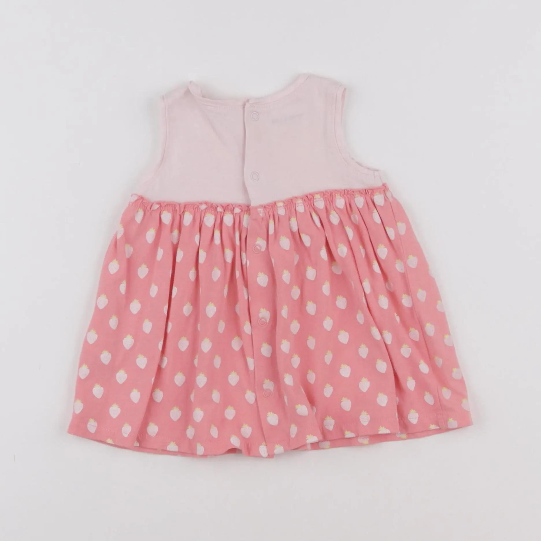 Vertbaudet - robe rose - 3 mois