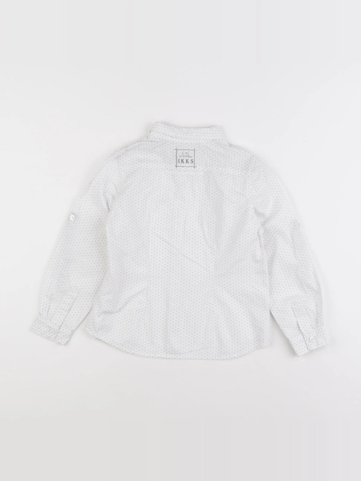 IKKS - chemise blanc, gris - 4 ans