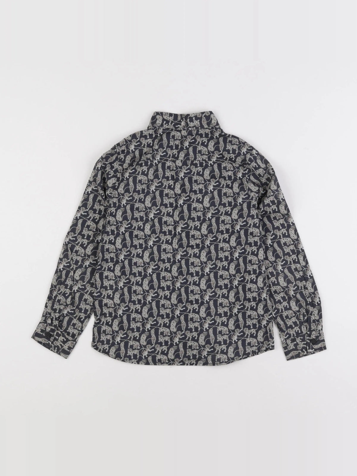 IKKS - chemise gris, beige - 5 ans