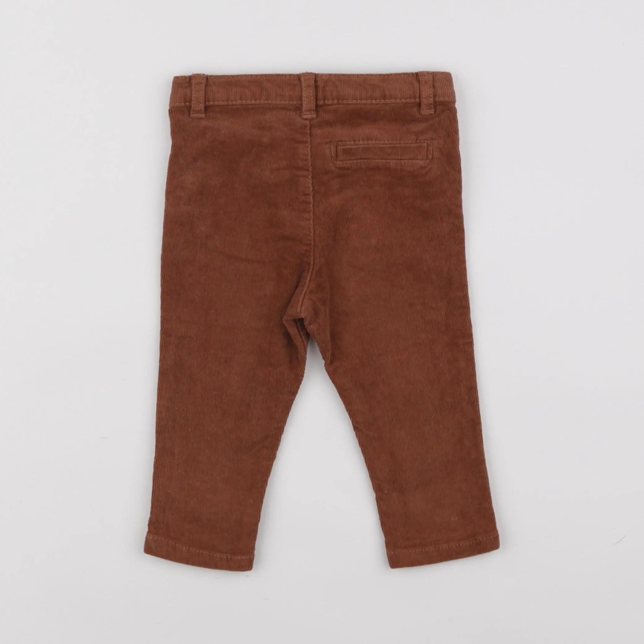 Vertbaudet - pantalon marron - 6 mois