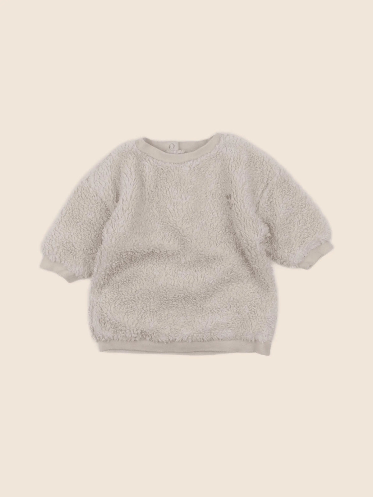 Vertbaudet - robe beige - 6 mois