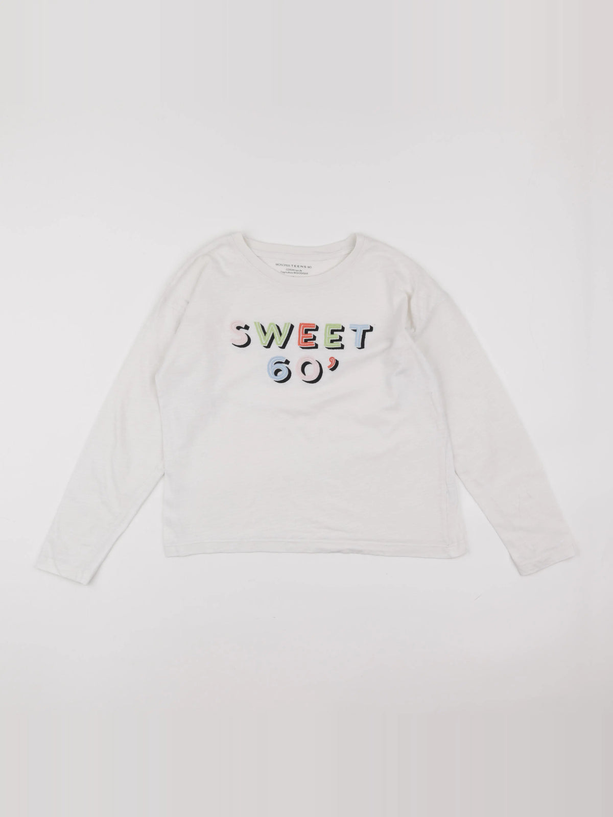 Monoprix - tee-shirt blanc - 12 ans