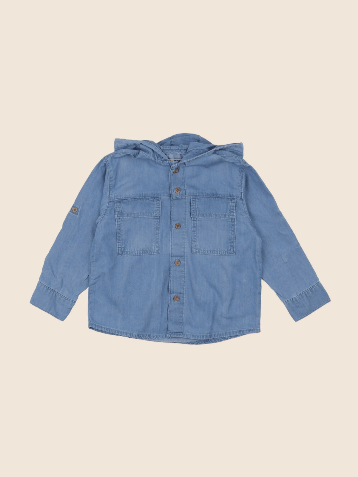 Vertbaudet - chemise bleu - 4 ans