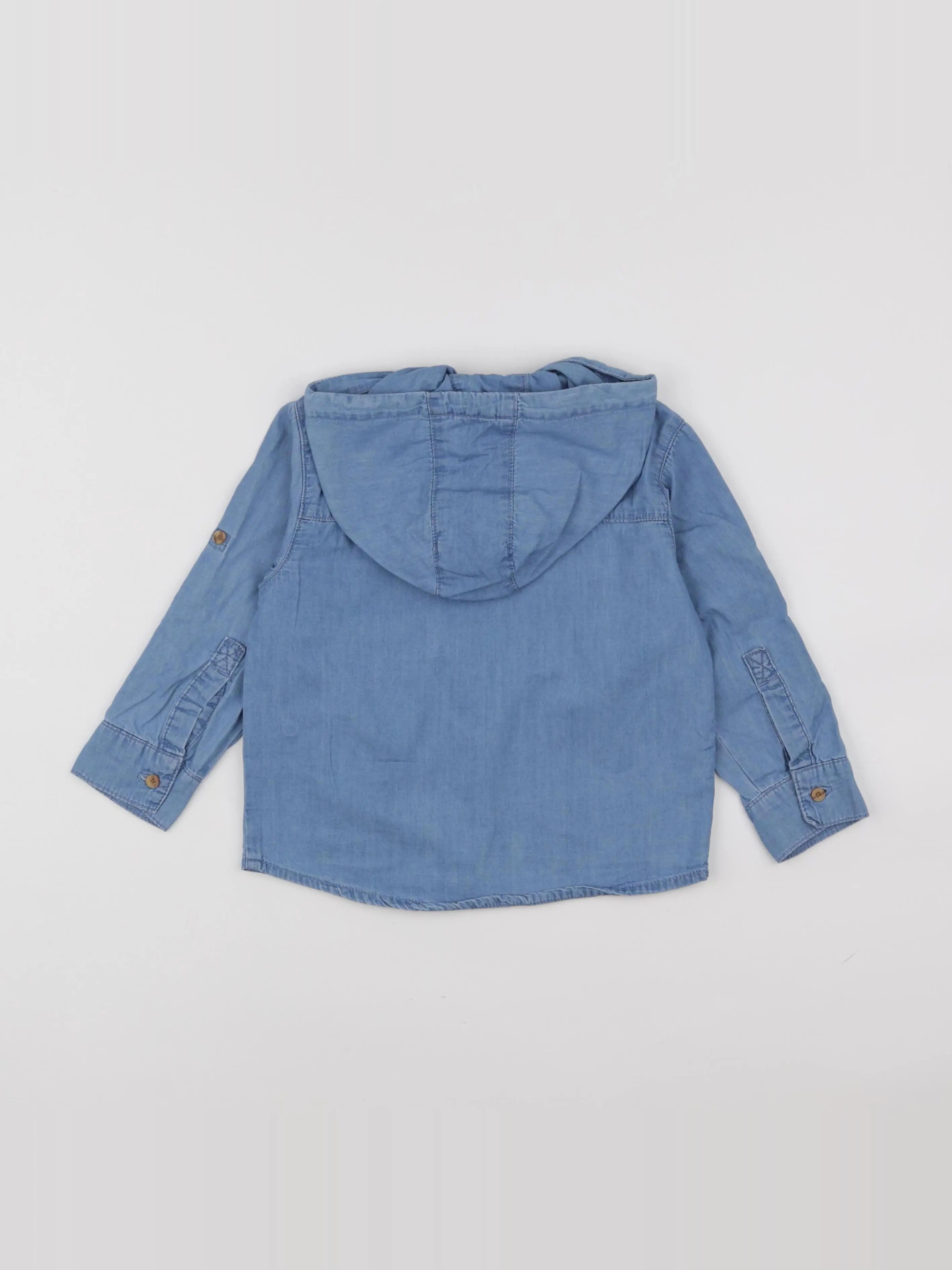 Vertbaudet - chemise bleu - 4 ans