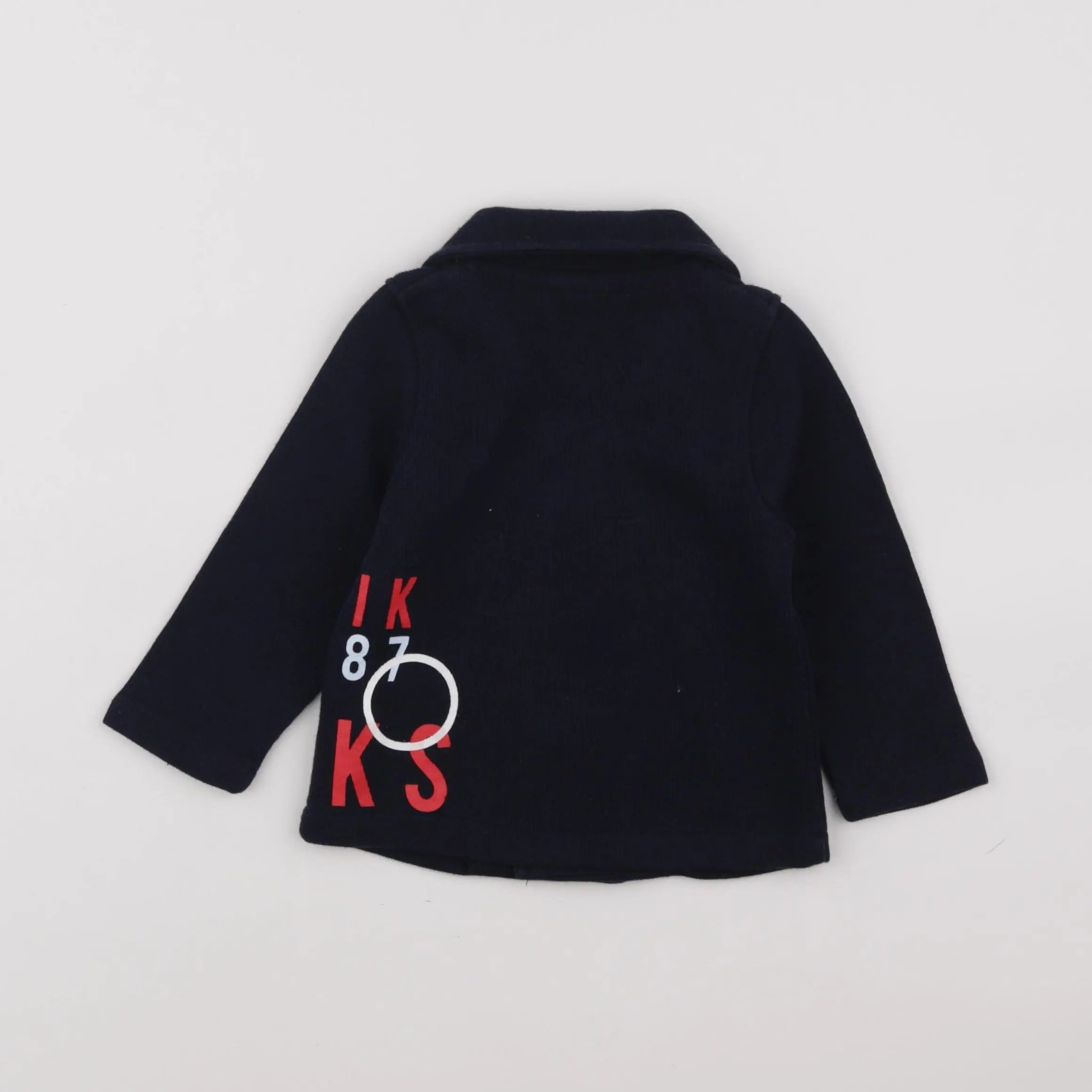 IKKS - veste bleu - 18 mois