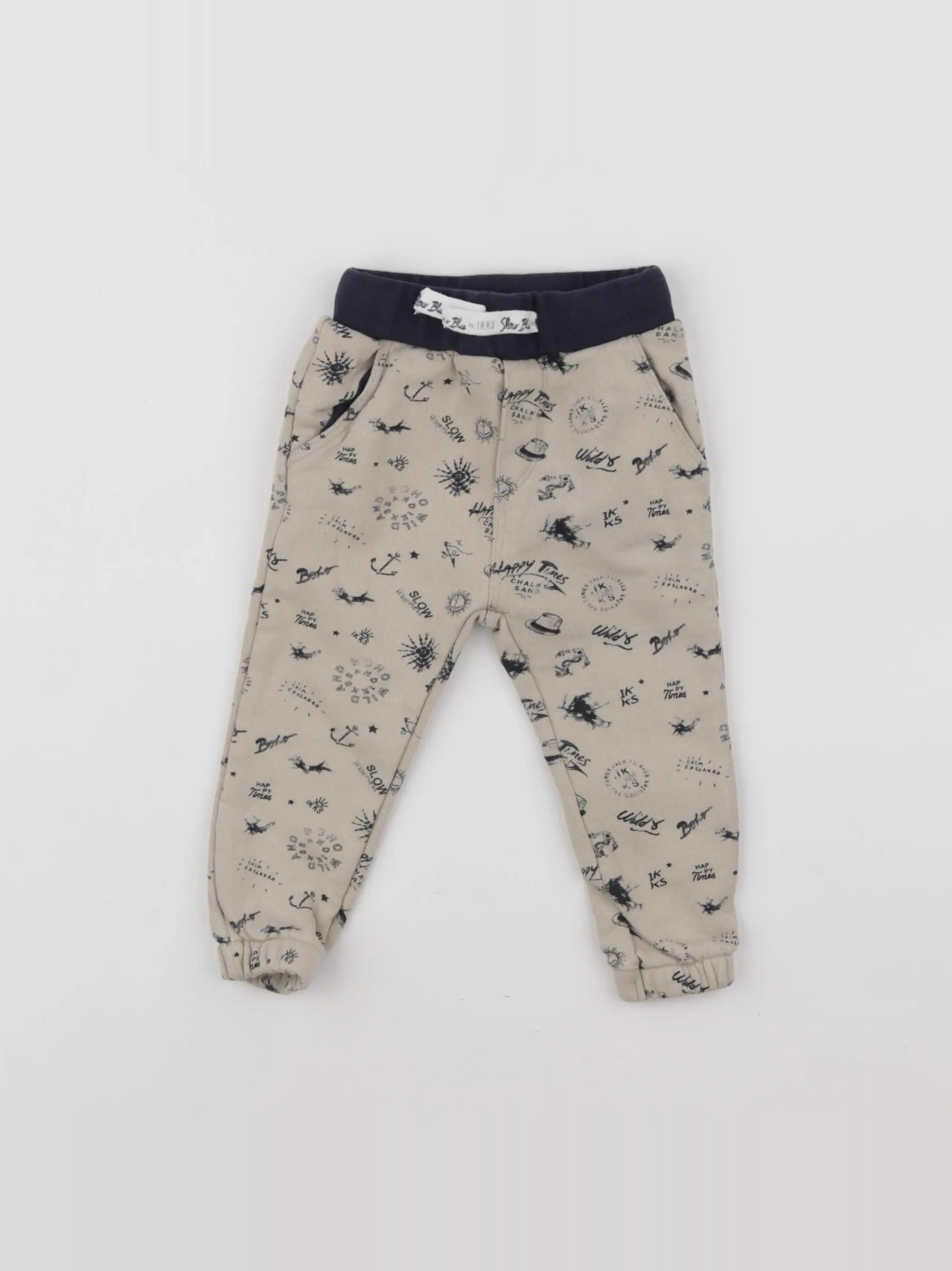 IKKS - jogging beige - 12 mois
