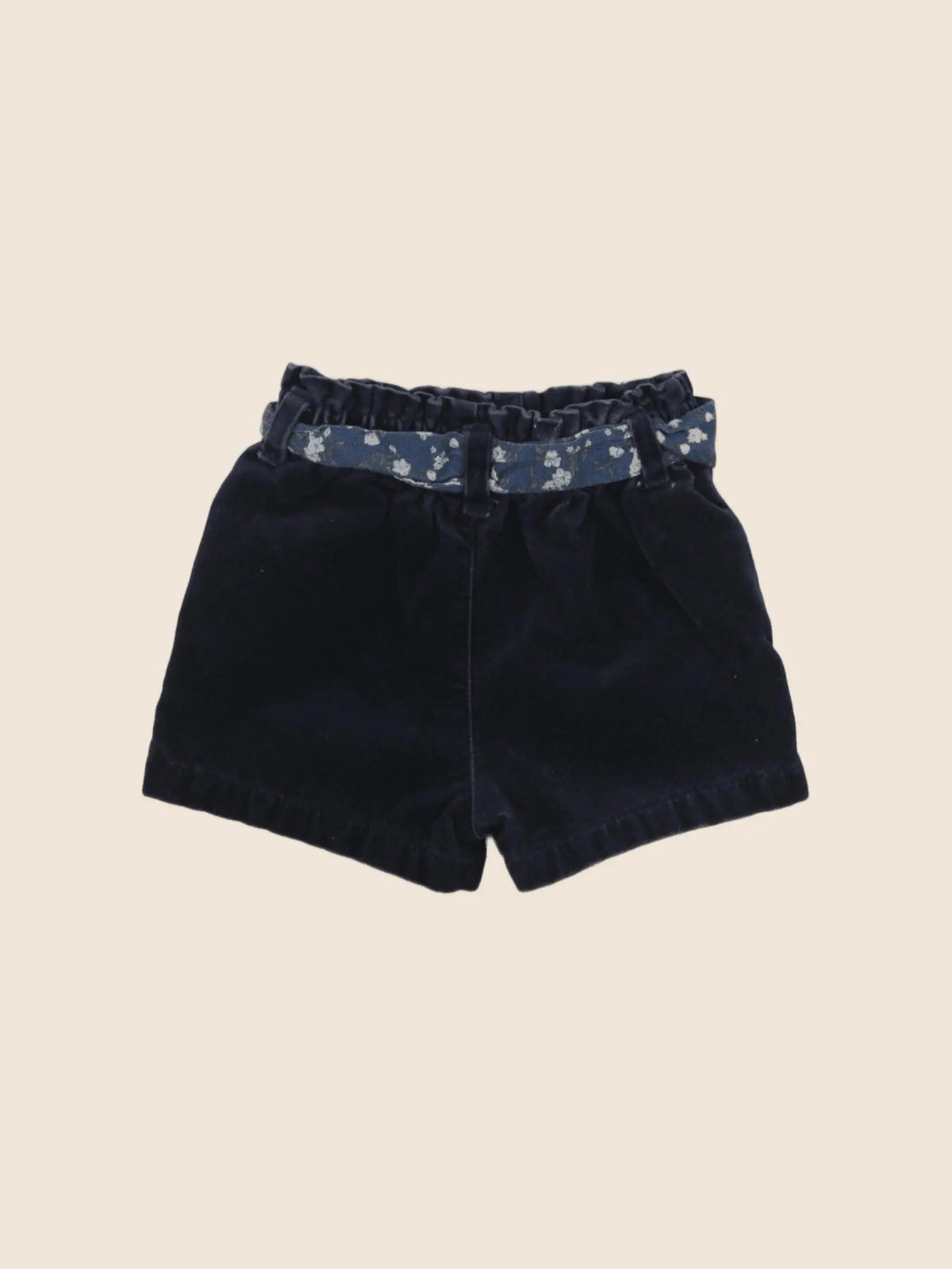 Vertbaudet - short bleu - 6/9 mois